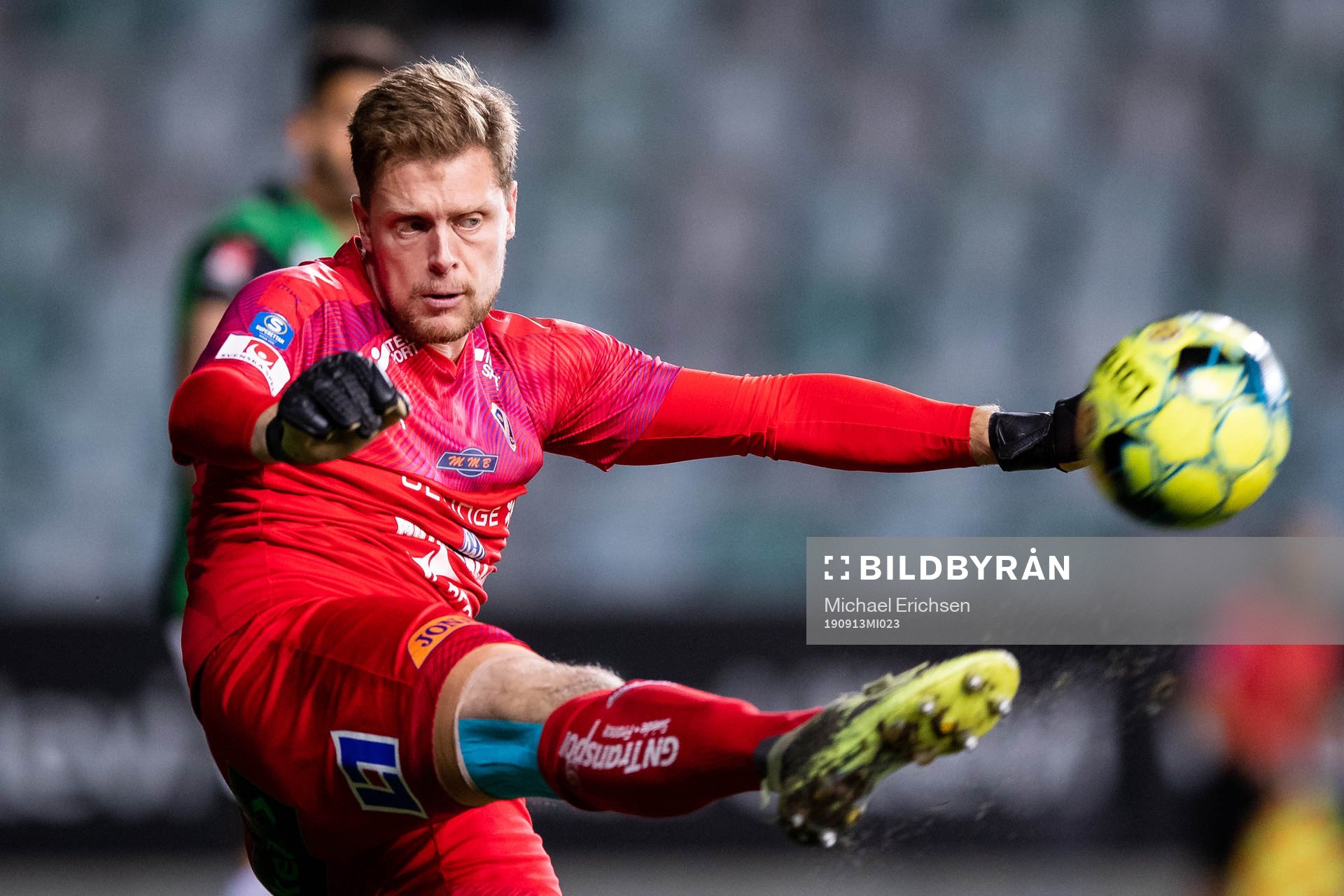 Halmstads målvakt Malkolm Nilsson