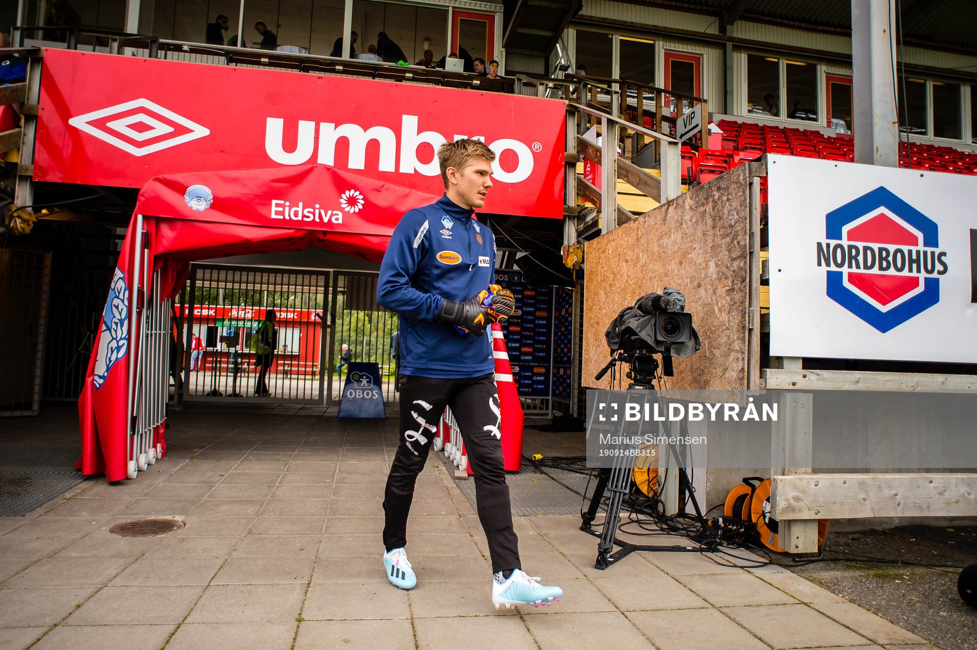 Goalkeeper Andreas Lie of Aalesund
