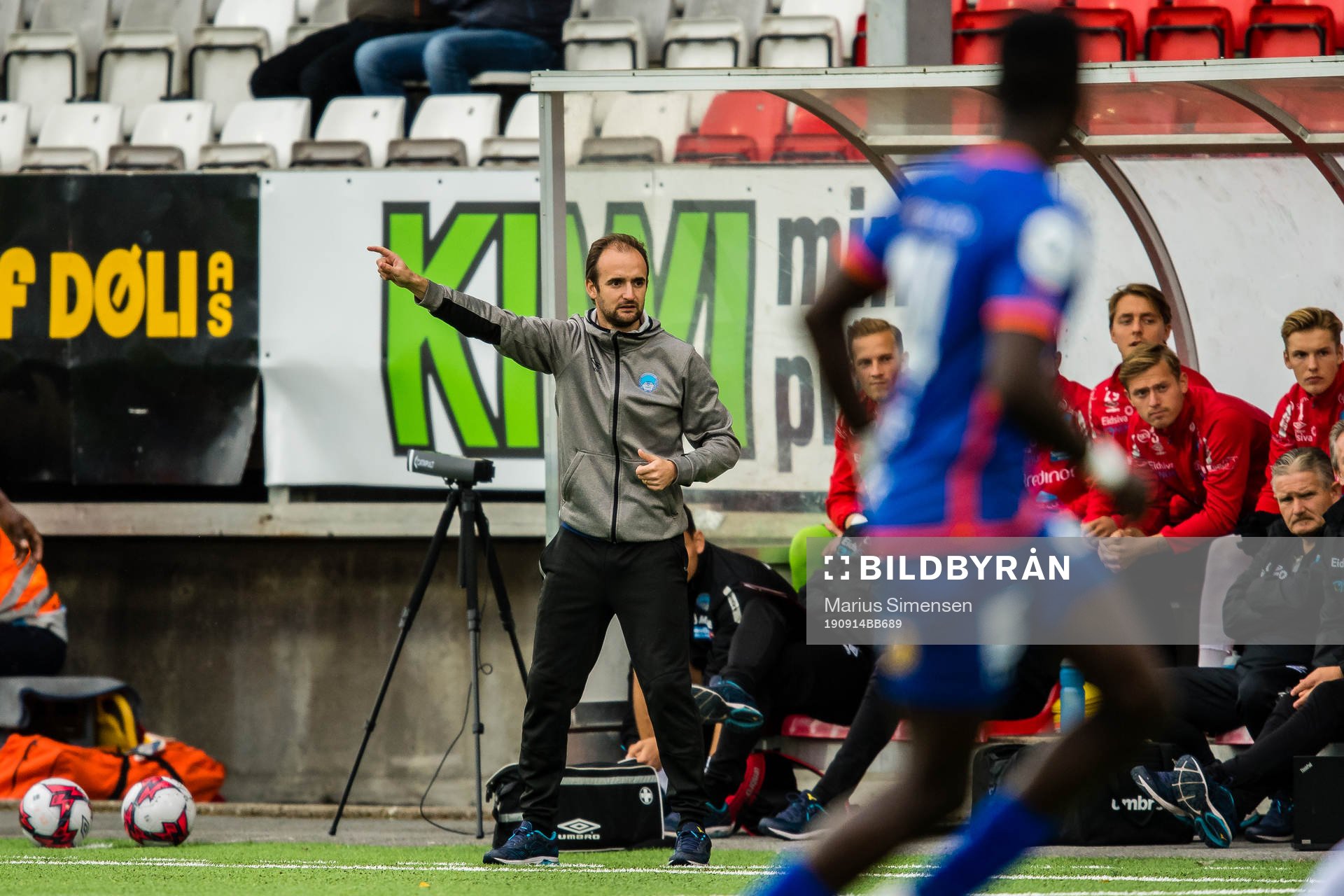 Vitor Gazimba, head coach of Kongsvinger