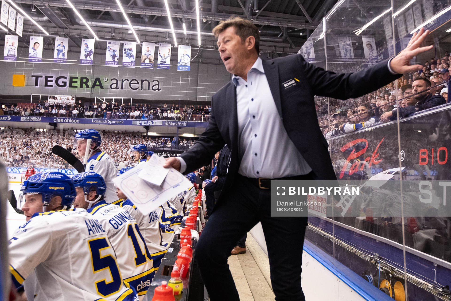 Leksands assisterande tränare Gunnar Persson