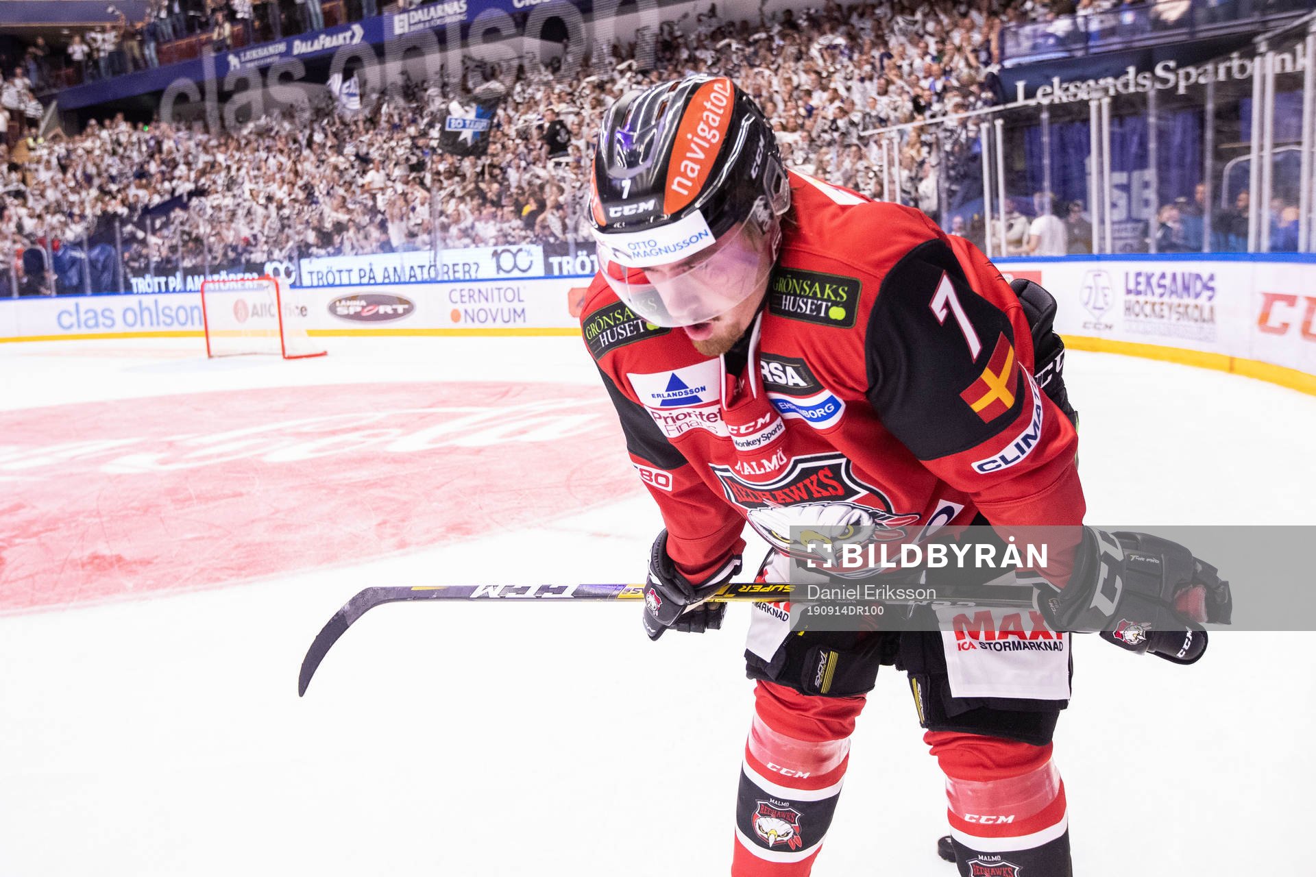 Malmö Redhawks +Marcus Björk deppar