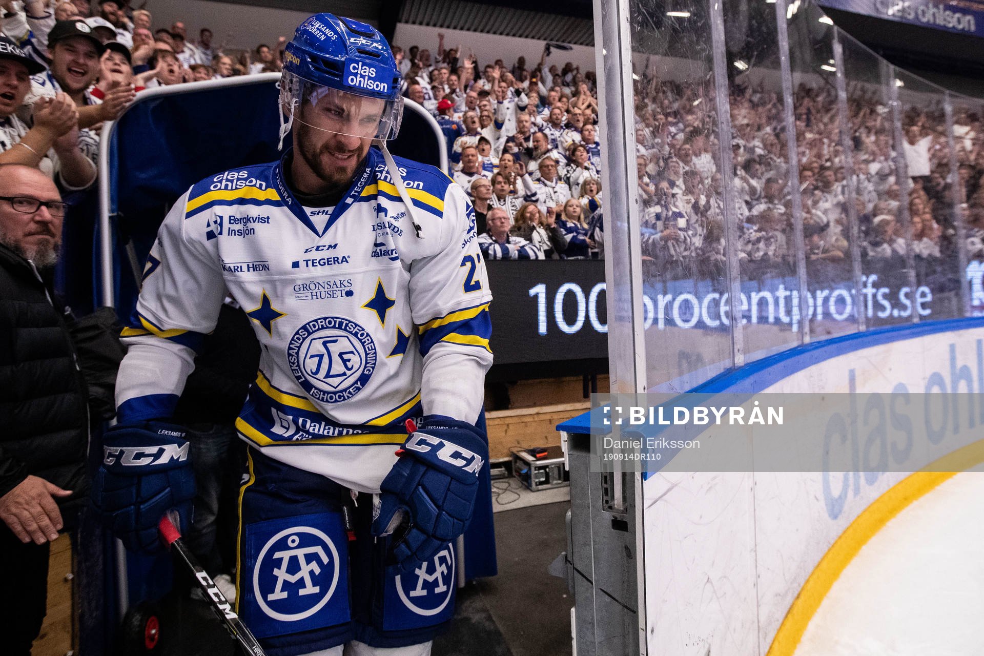 Leksands Marek Hrivik utsedd till matchens krigare