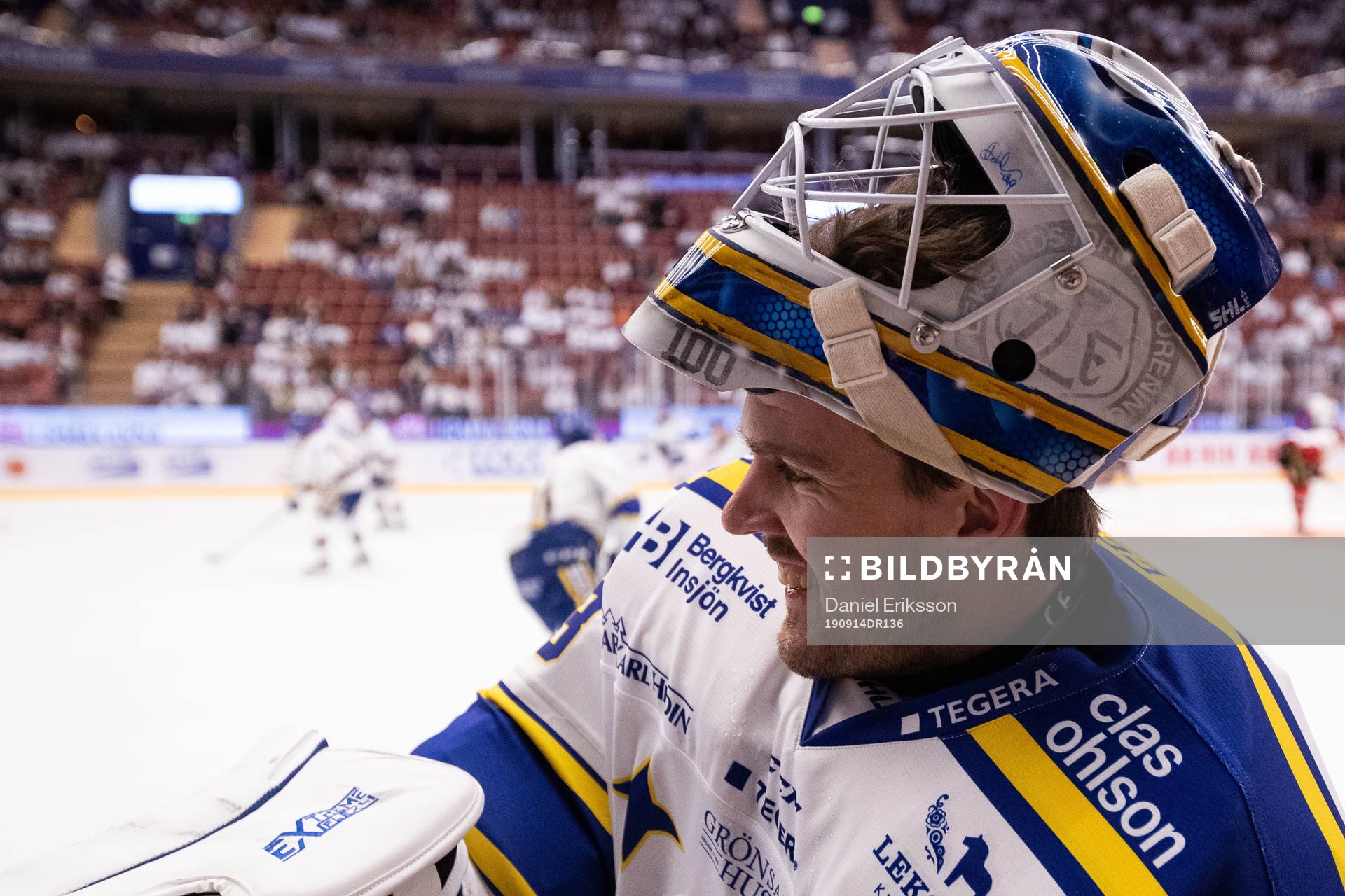Leksands målvakt Axel Brage
