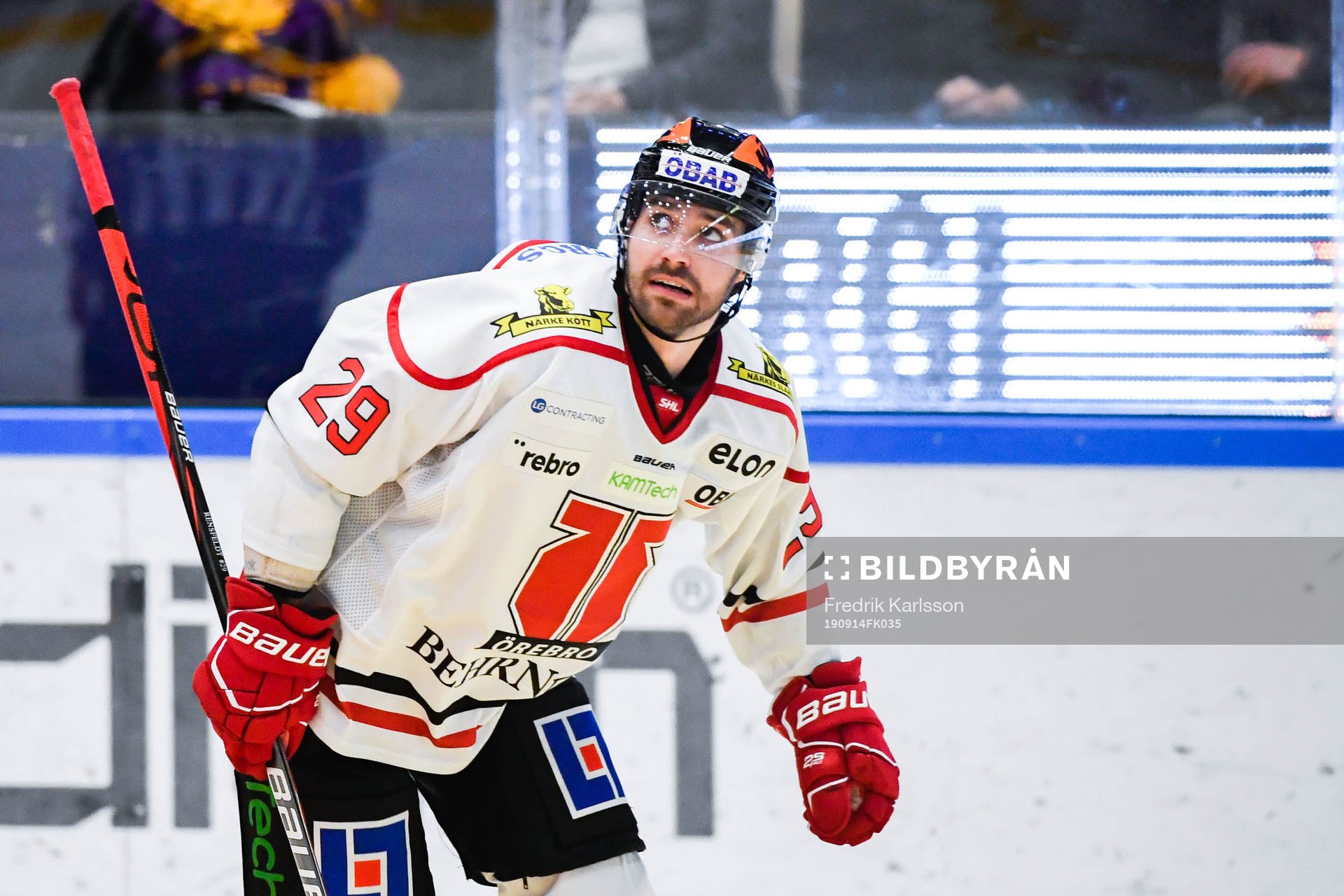 Örebros Ludvig Rensfeldt jublar