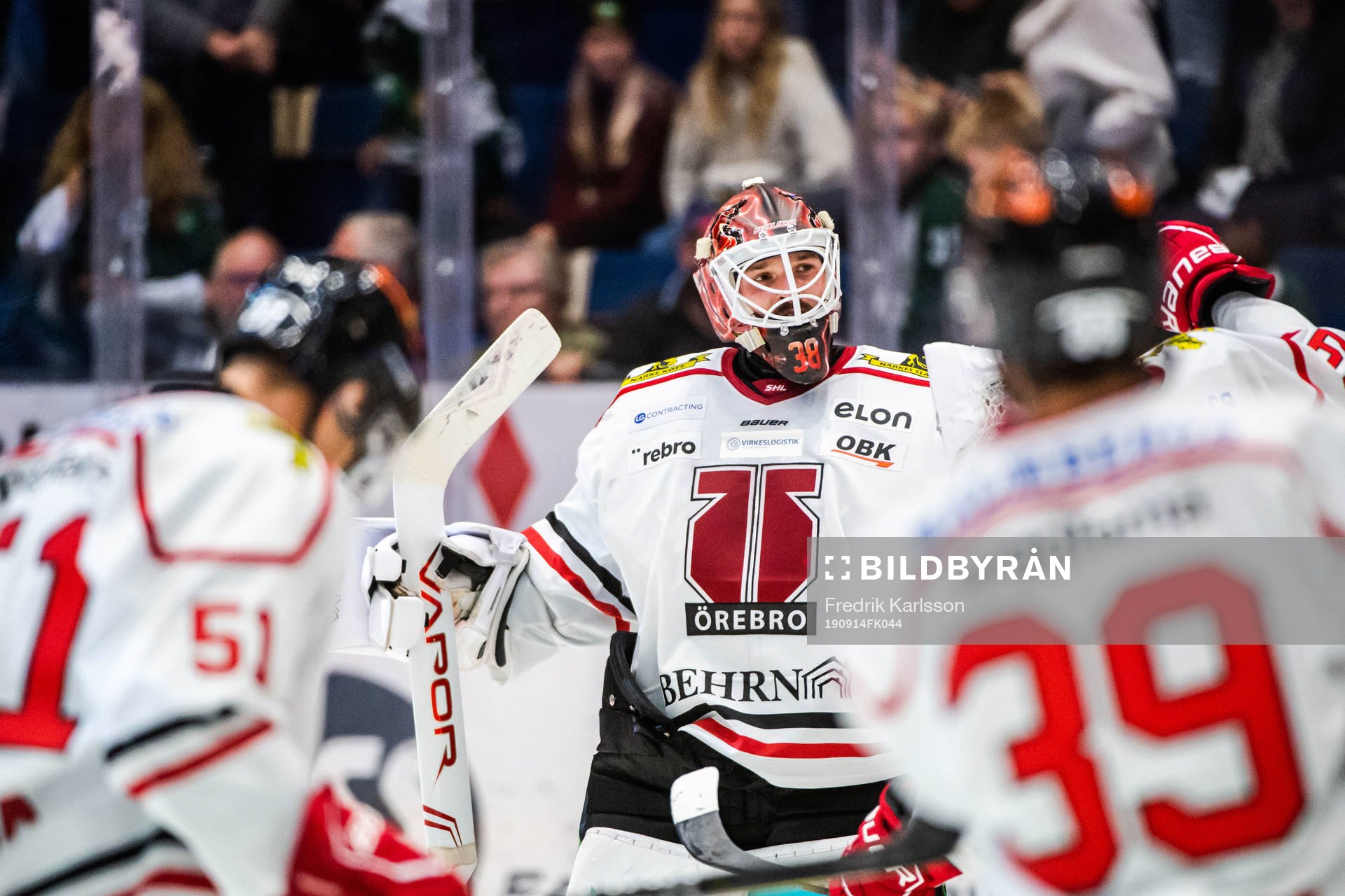 Örebros Linus Arnesson jublar