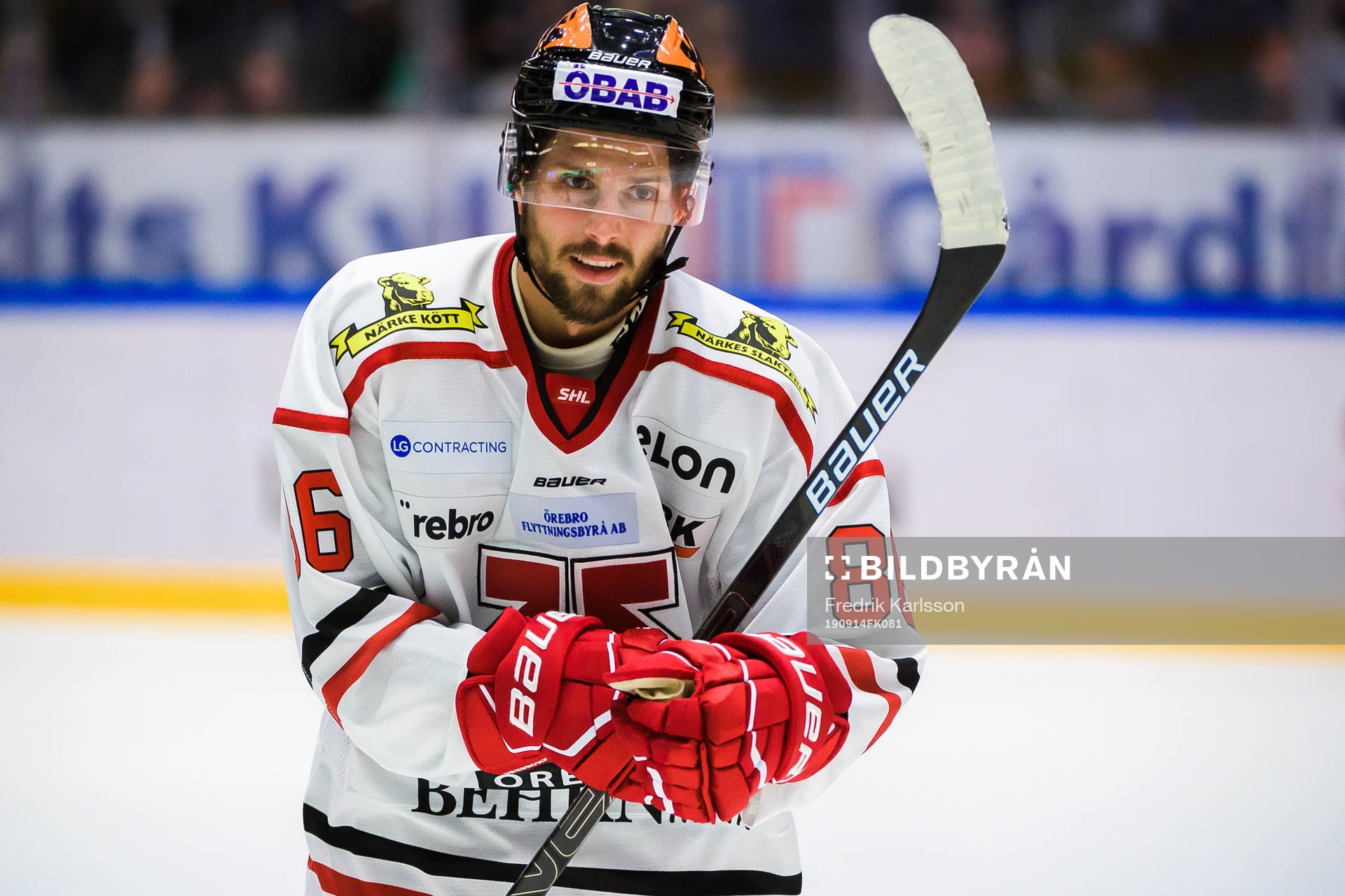 Örebros Mathias Bromé jublar