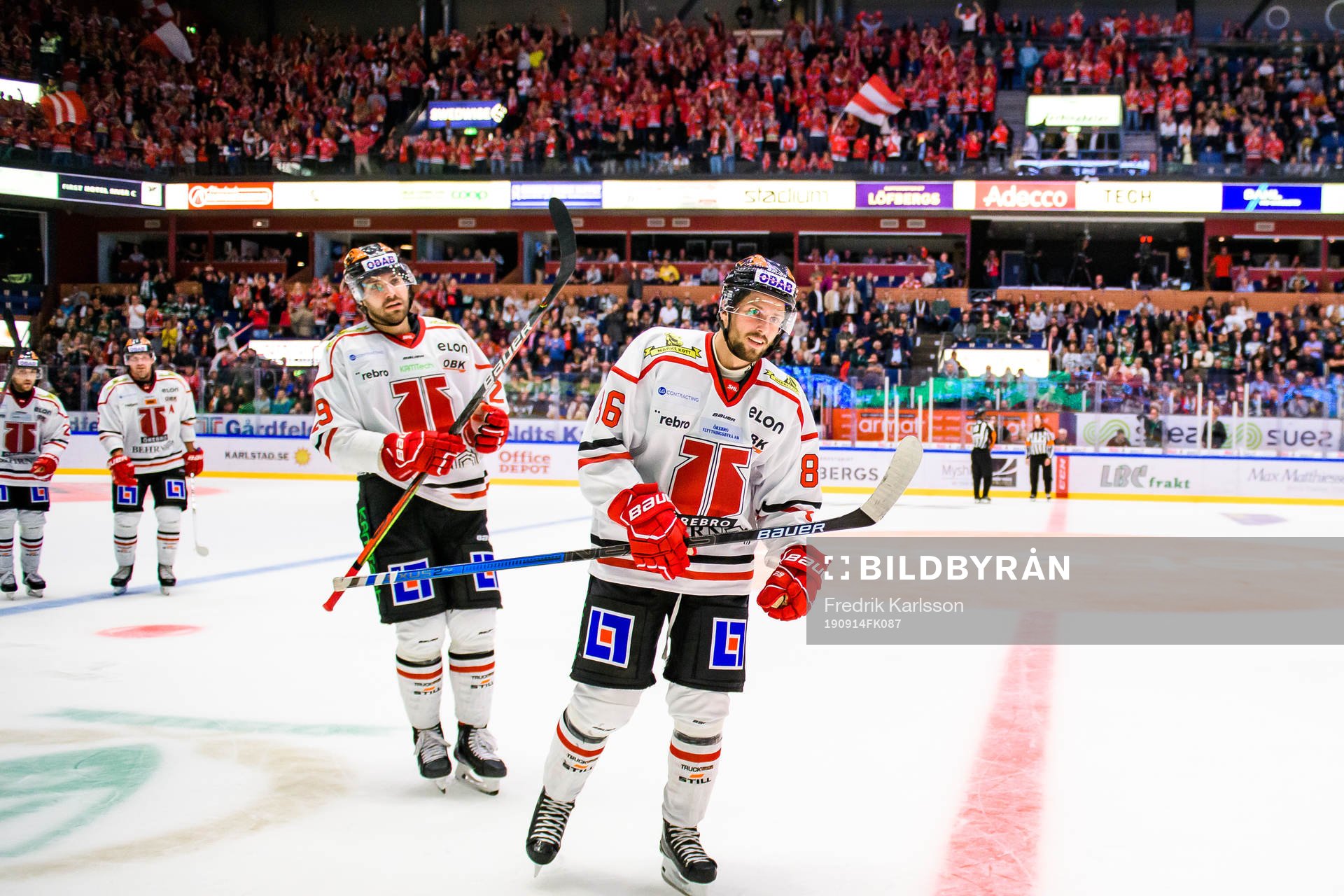 Örebros Mathias Bromé jublar