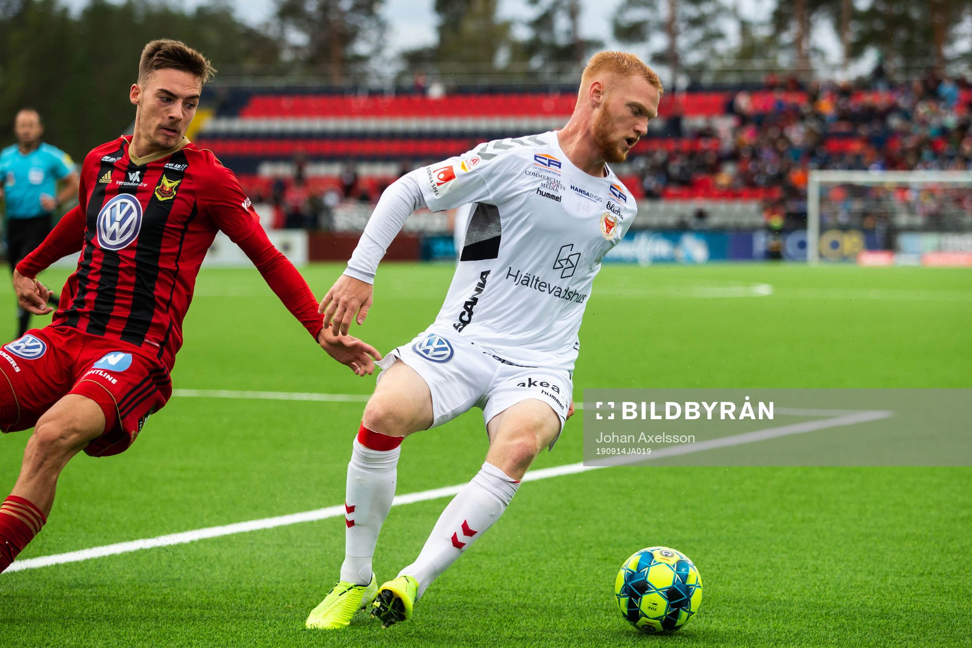 Kalmars Nils Fröling och Östersunds Felix Hörberg