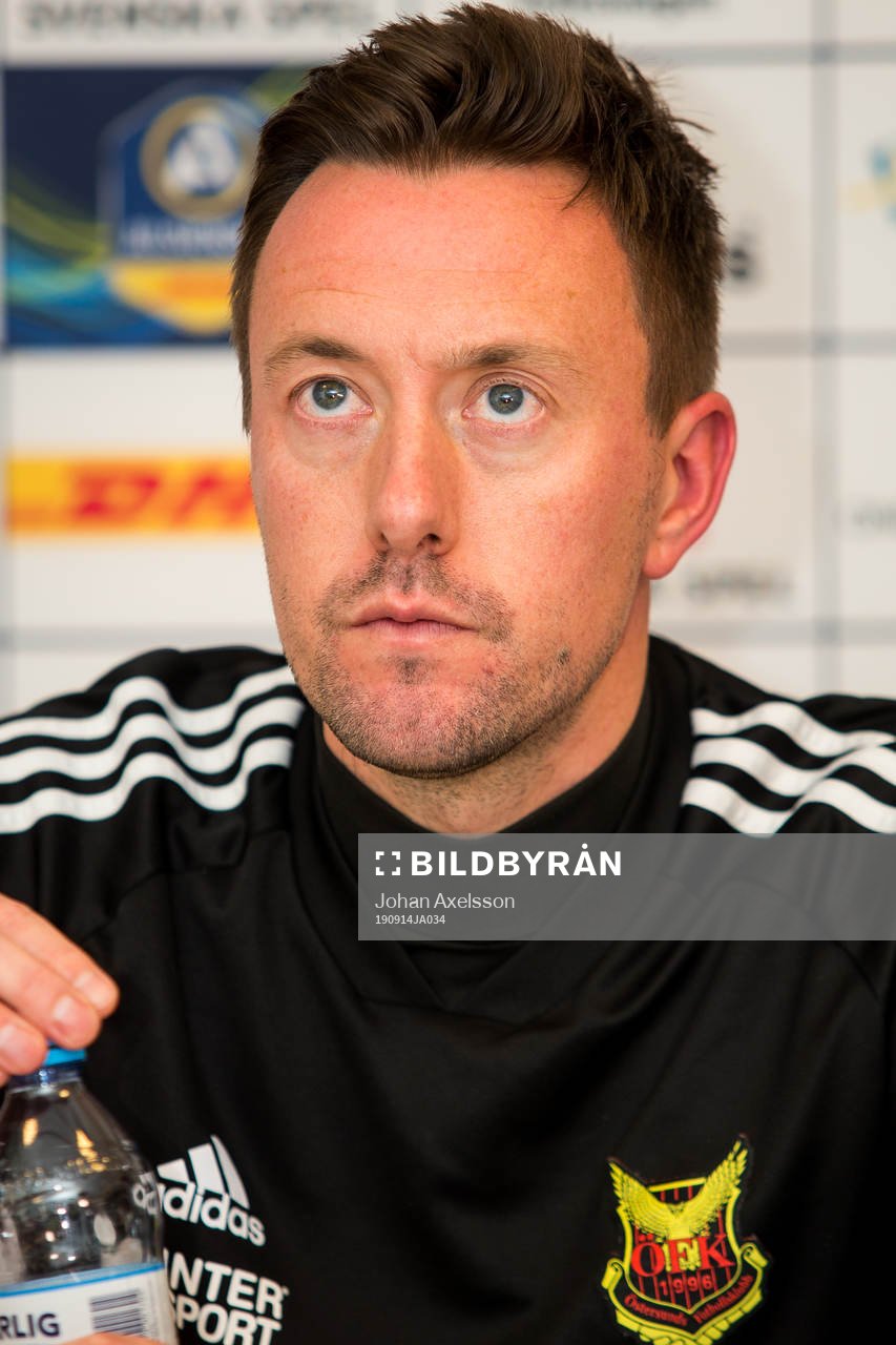 Östersunds tränare Ian Burchnall