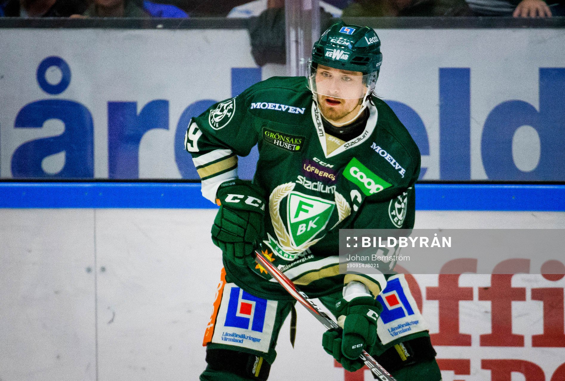 of Färjestad Linus Johansson