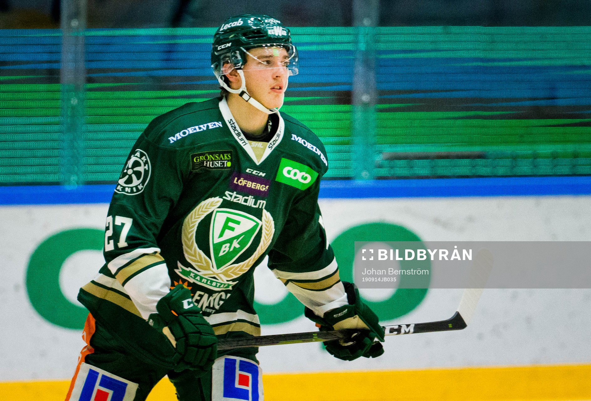 of Färjestad Oskar Bäck