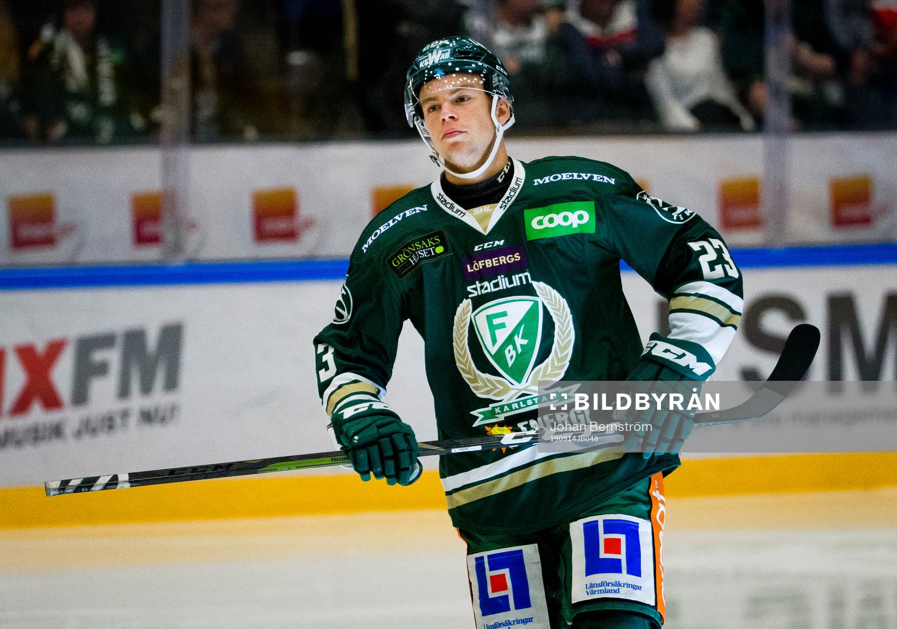 Färjestads Victor Sandberg