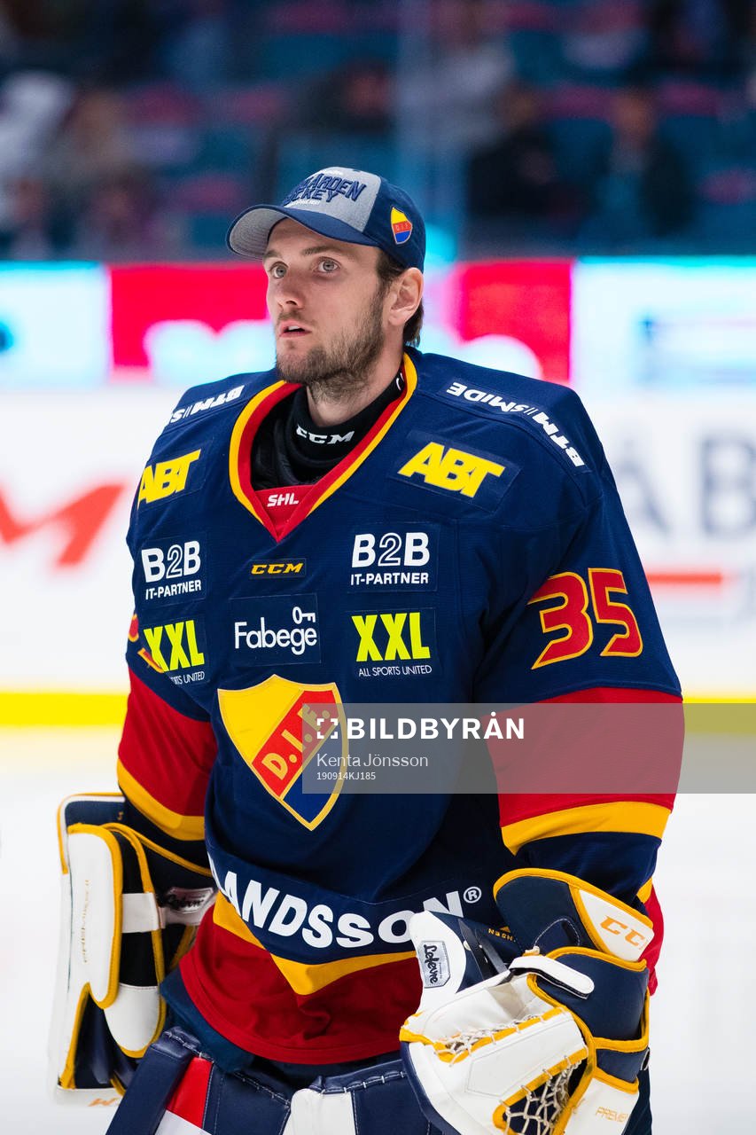 Djurgårdens målvakt Robin Jensen