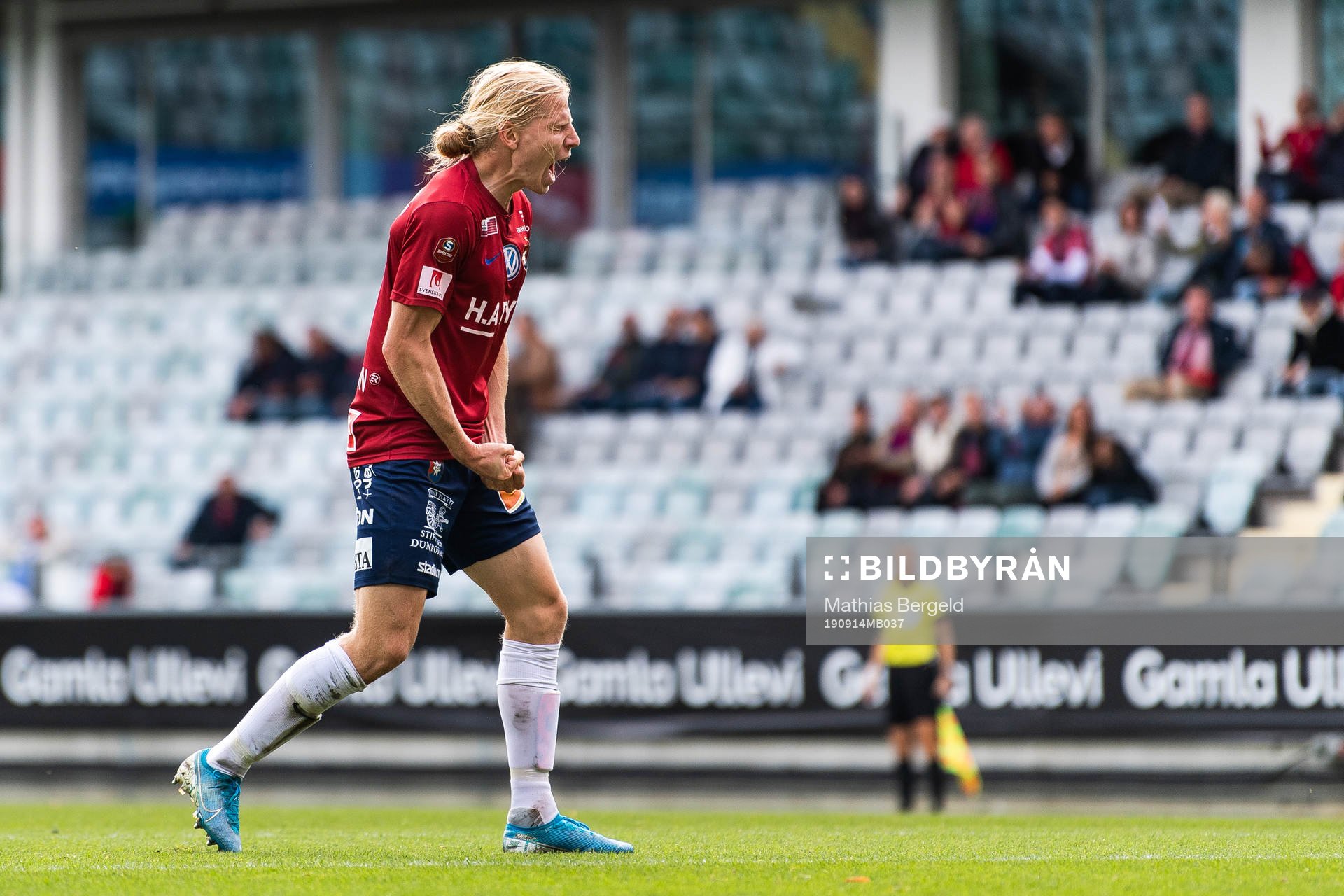 Örgrytes Gustav Ludwigson reagerar