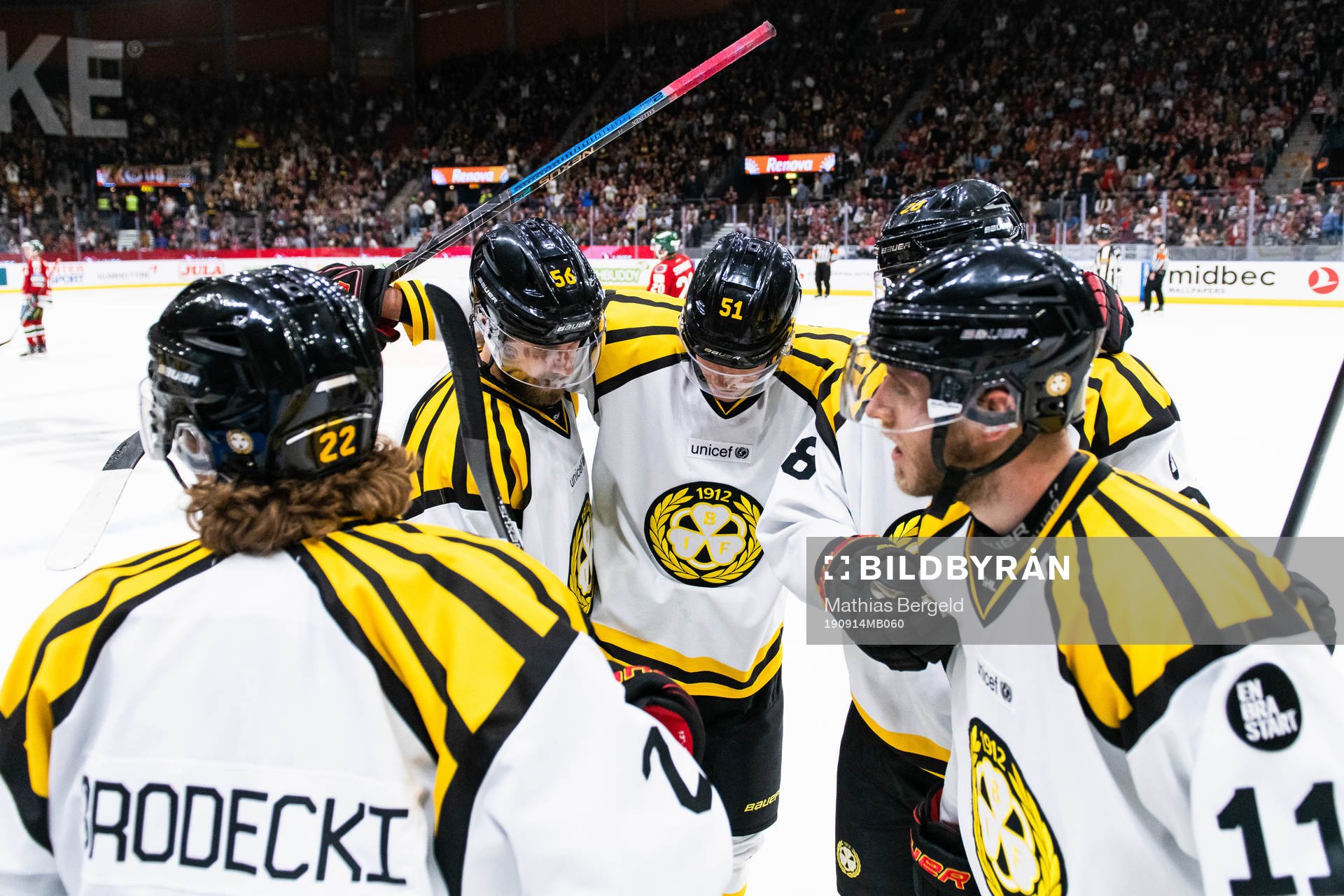 Brynäs Adam Brodecki, Jonathan Sigalet, Tomi Sallinen,