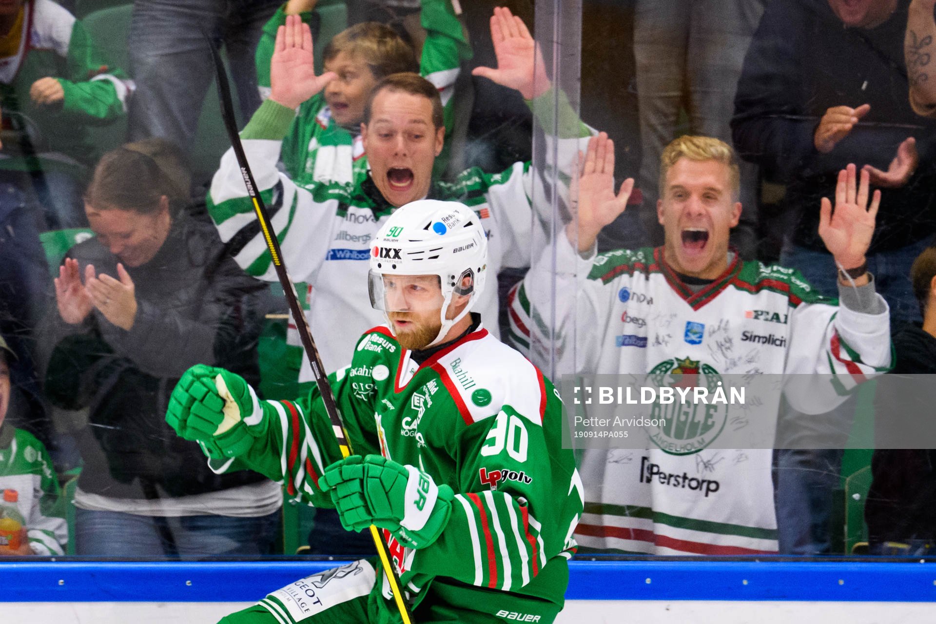 Rögles Ted Brithén jublar
