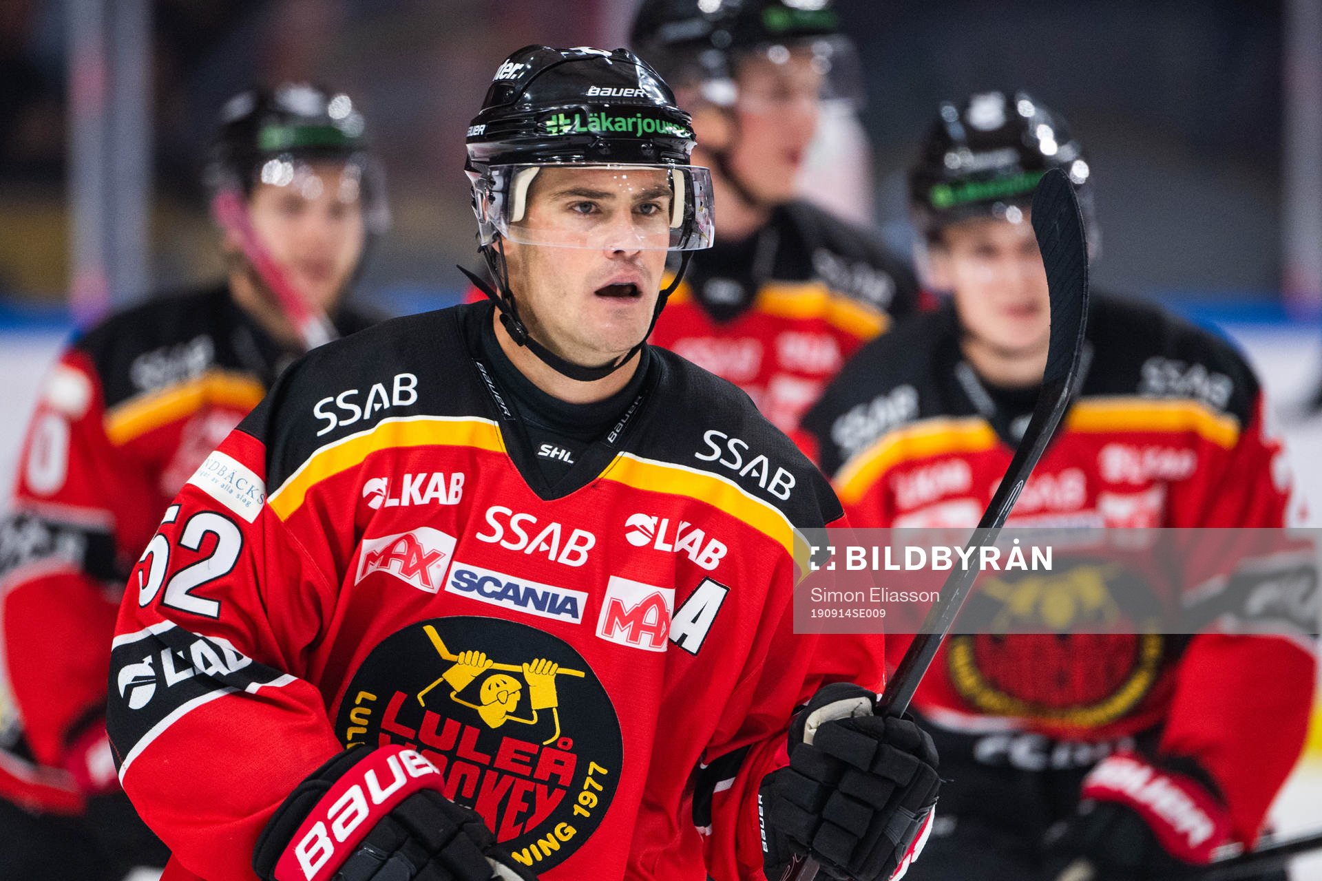 Luleås Karl Fabricius jublar