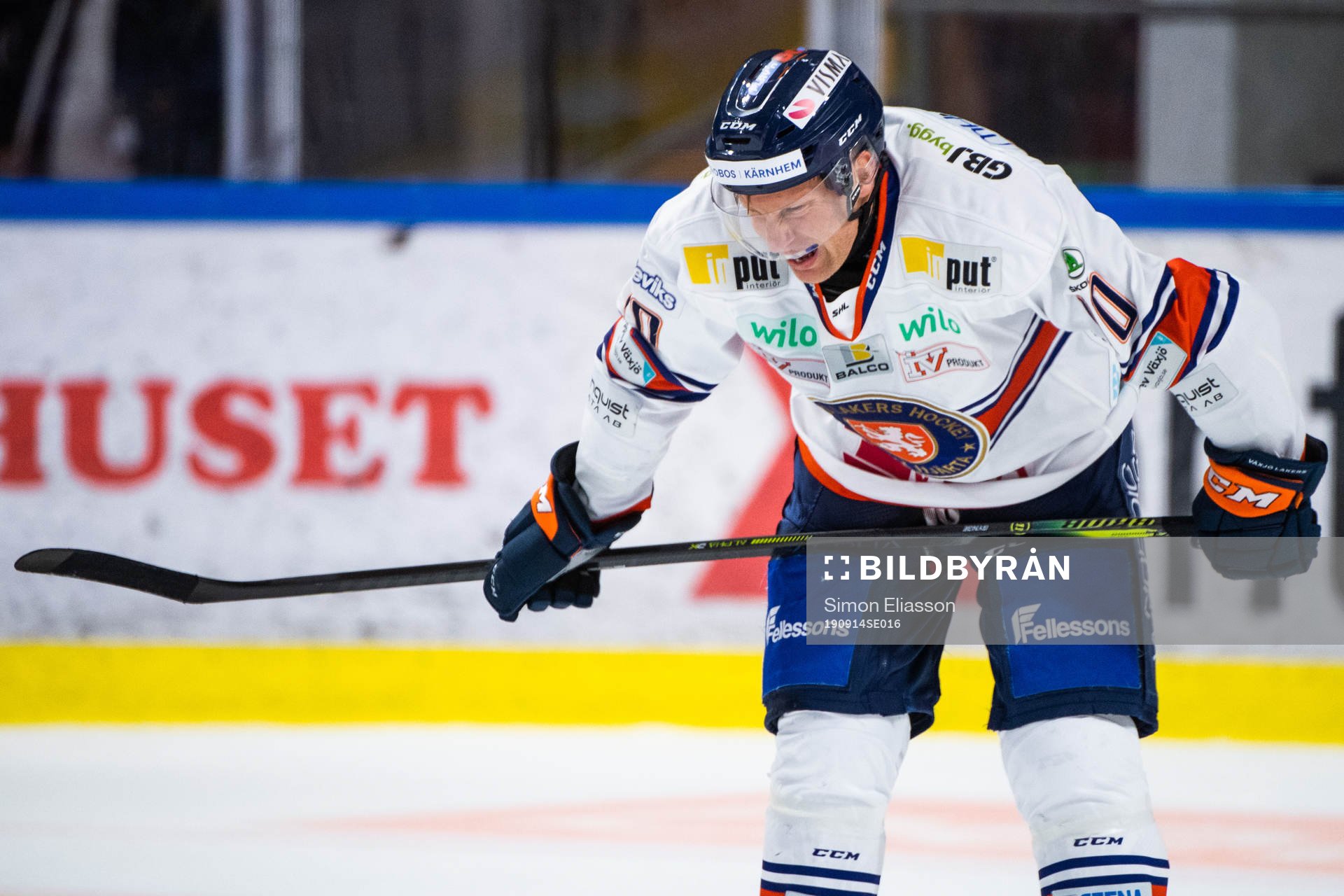 Växjös Richard Gynge deppar