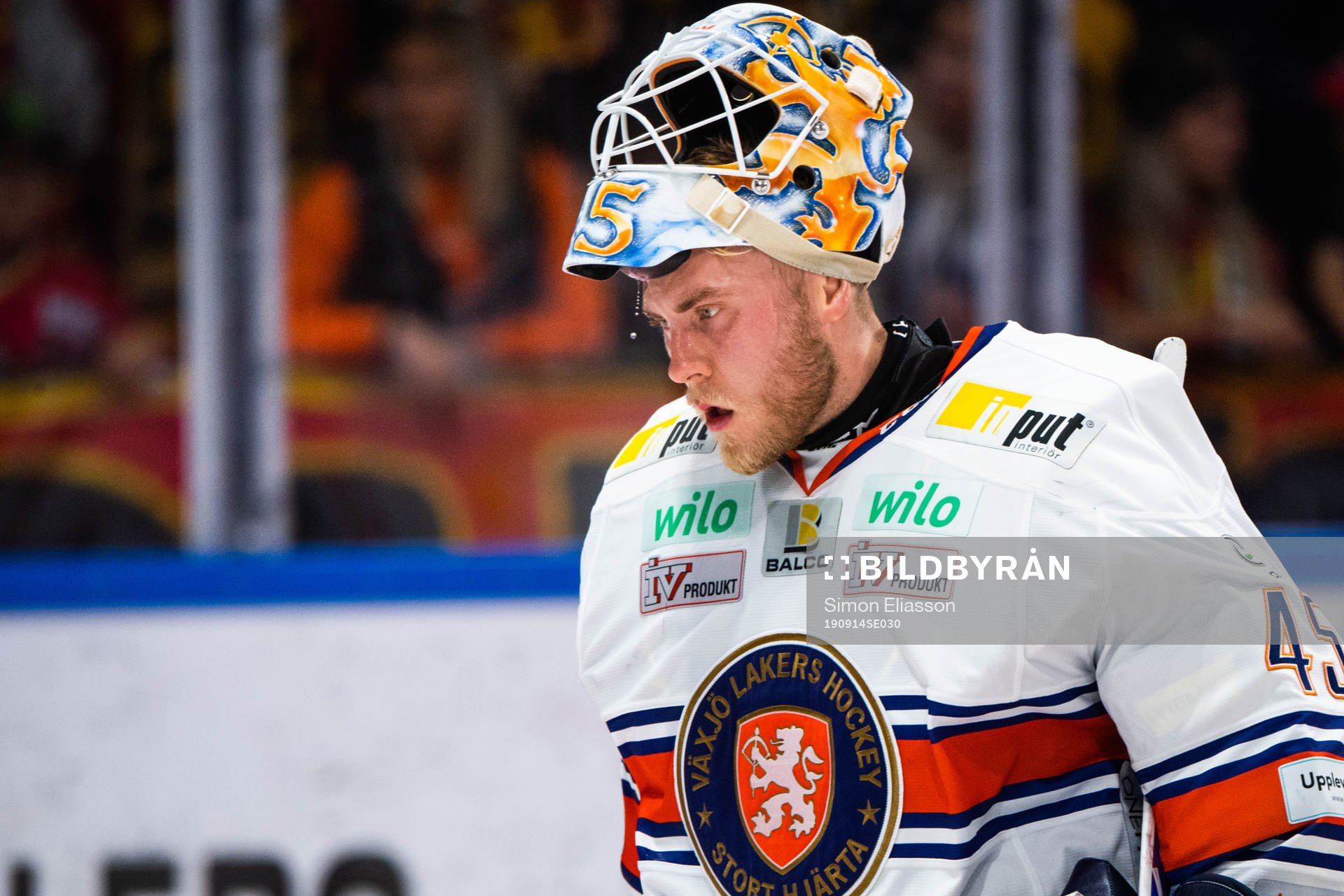 Växjös målvakt Viktor Andrén