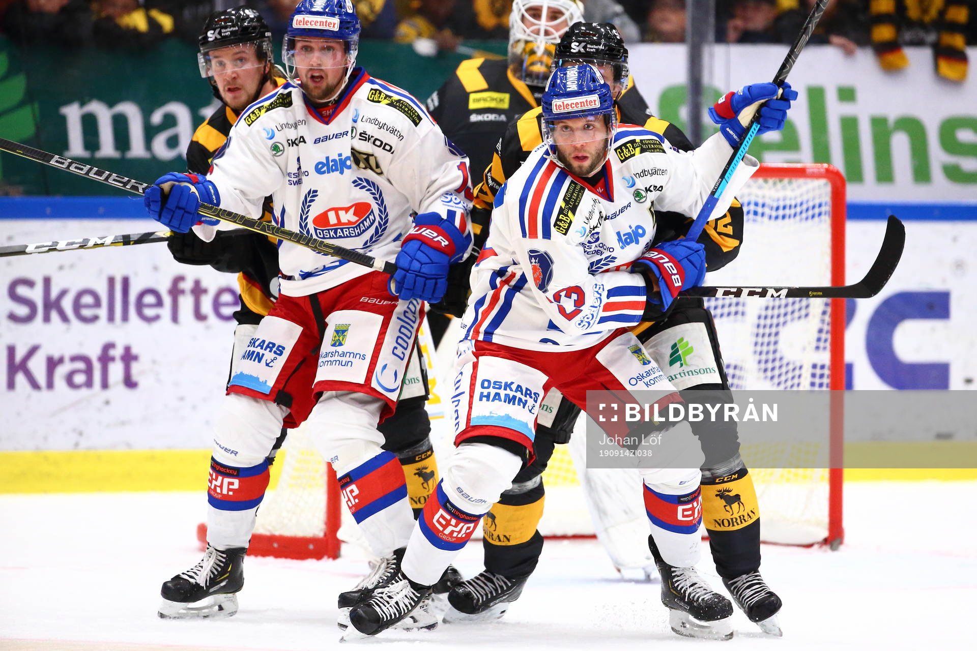 Oskarshamns Gustaf Franzén och Rok Ticar
