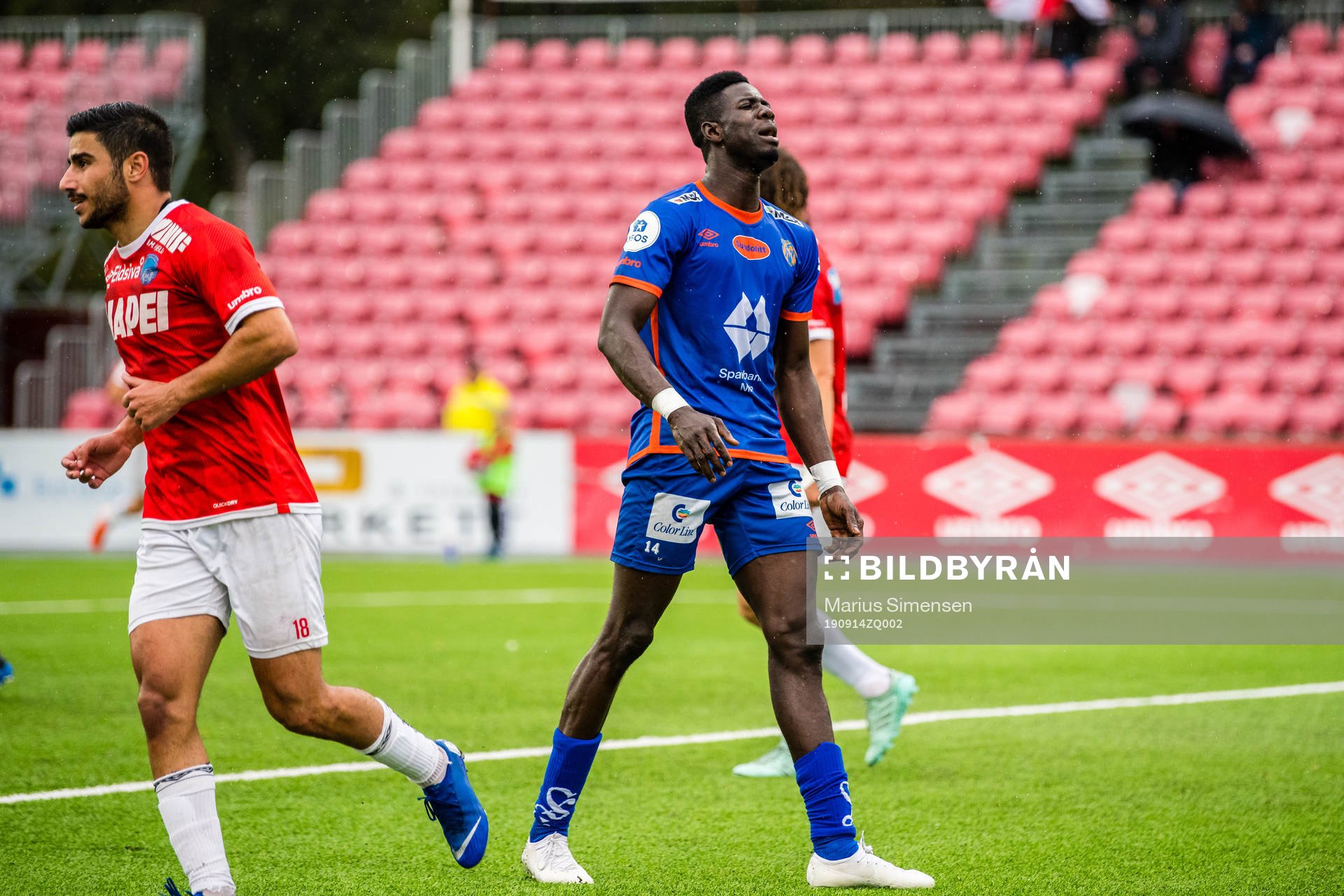 Pape Habib Gueye of Aalesund looks dejected