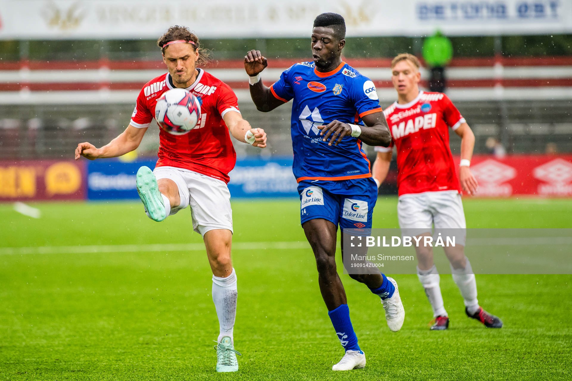 Ville Santeri Jalasto of Kongsvinger and Pape Habib Gueye
