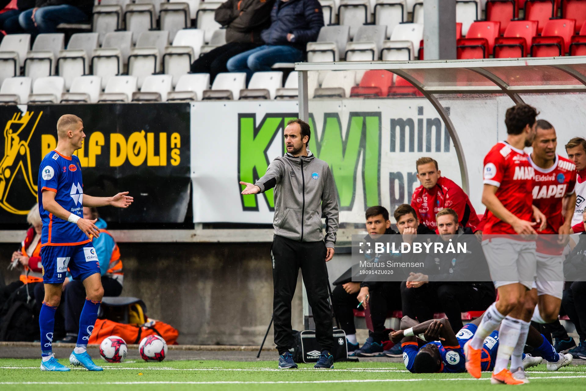 Vitor Gazimba, head coach of Kongsvinger
