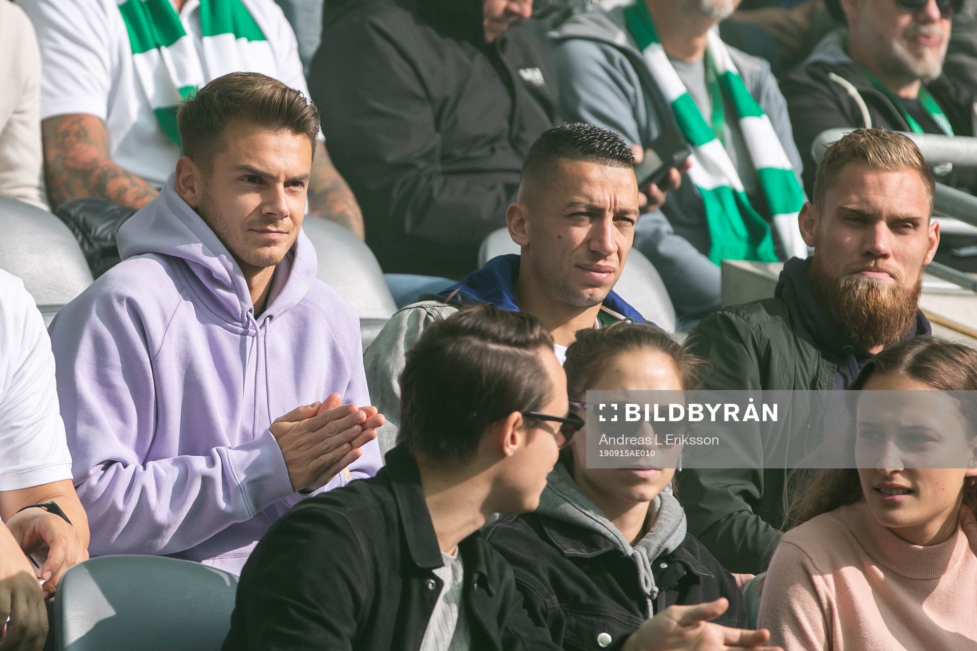 Hammarbys Alexander Kacaniklic, Nikola Djurdjic och David