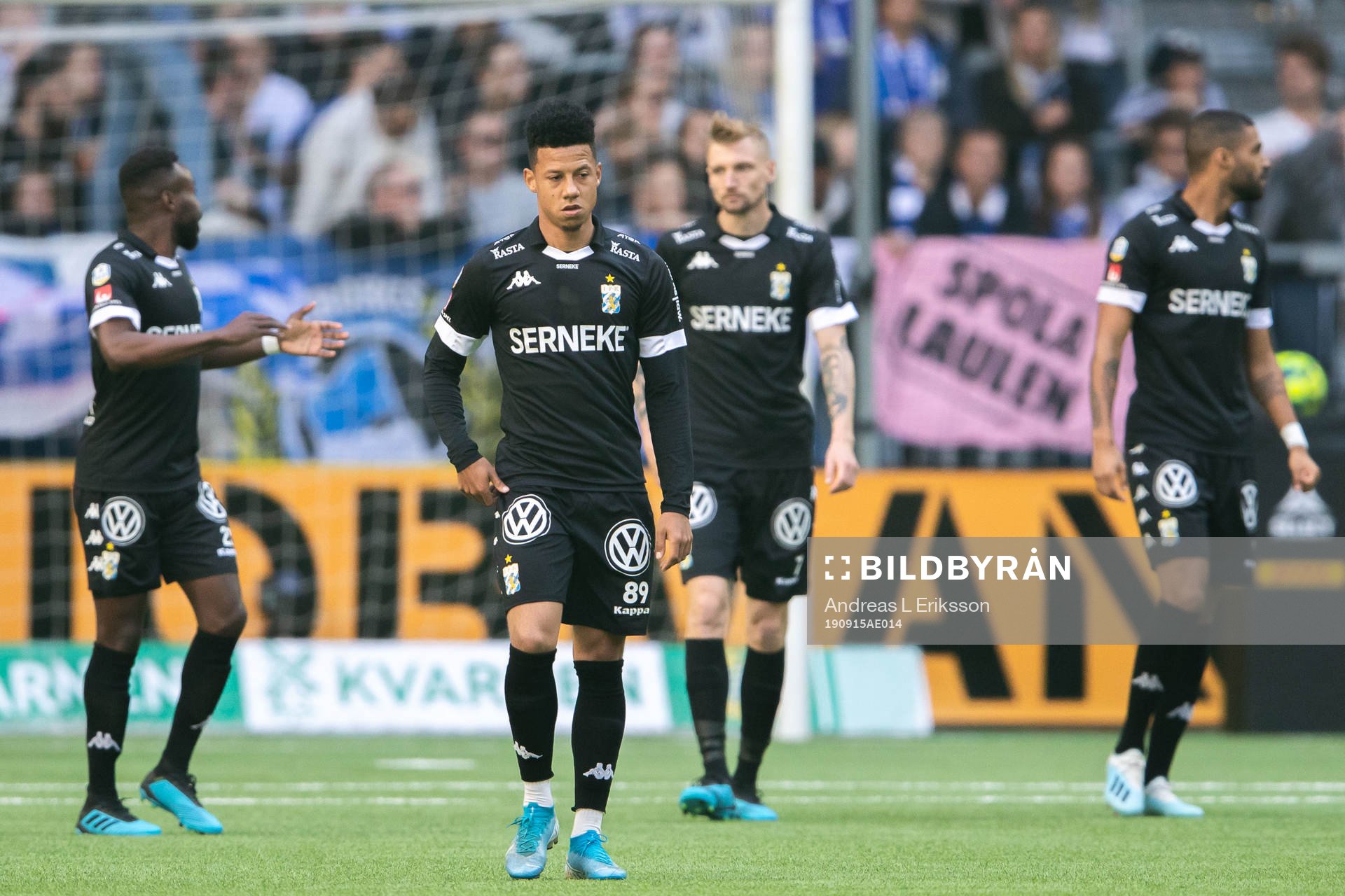 IFK Göteborgs Tobias Sana deppar med lagkamrater