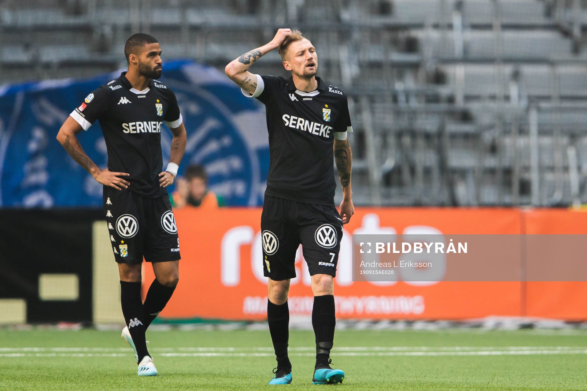 IFK Göteborgs Kristopher Da Graca och Sebastian Eriksson