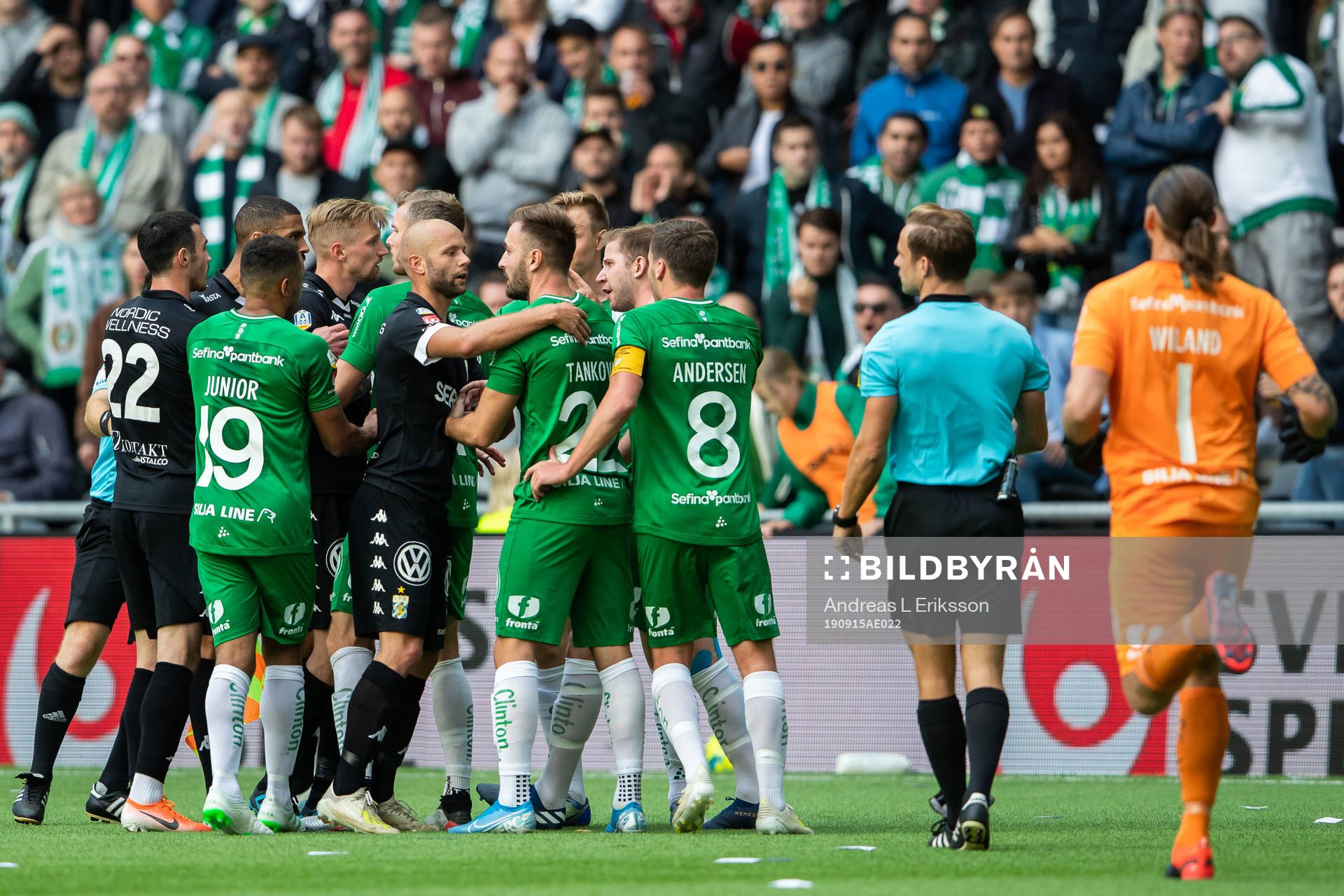 Dispyt mellan spelarna