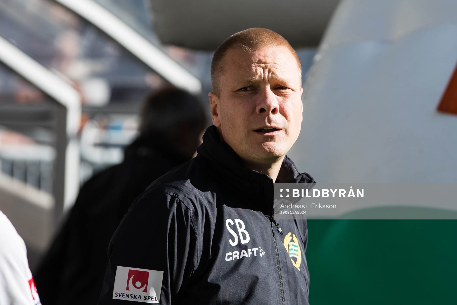 Hammarbys tränare Stefan Billborn