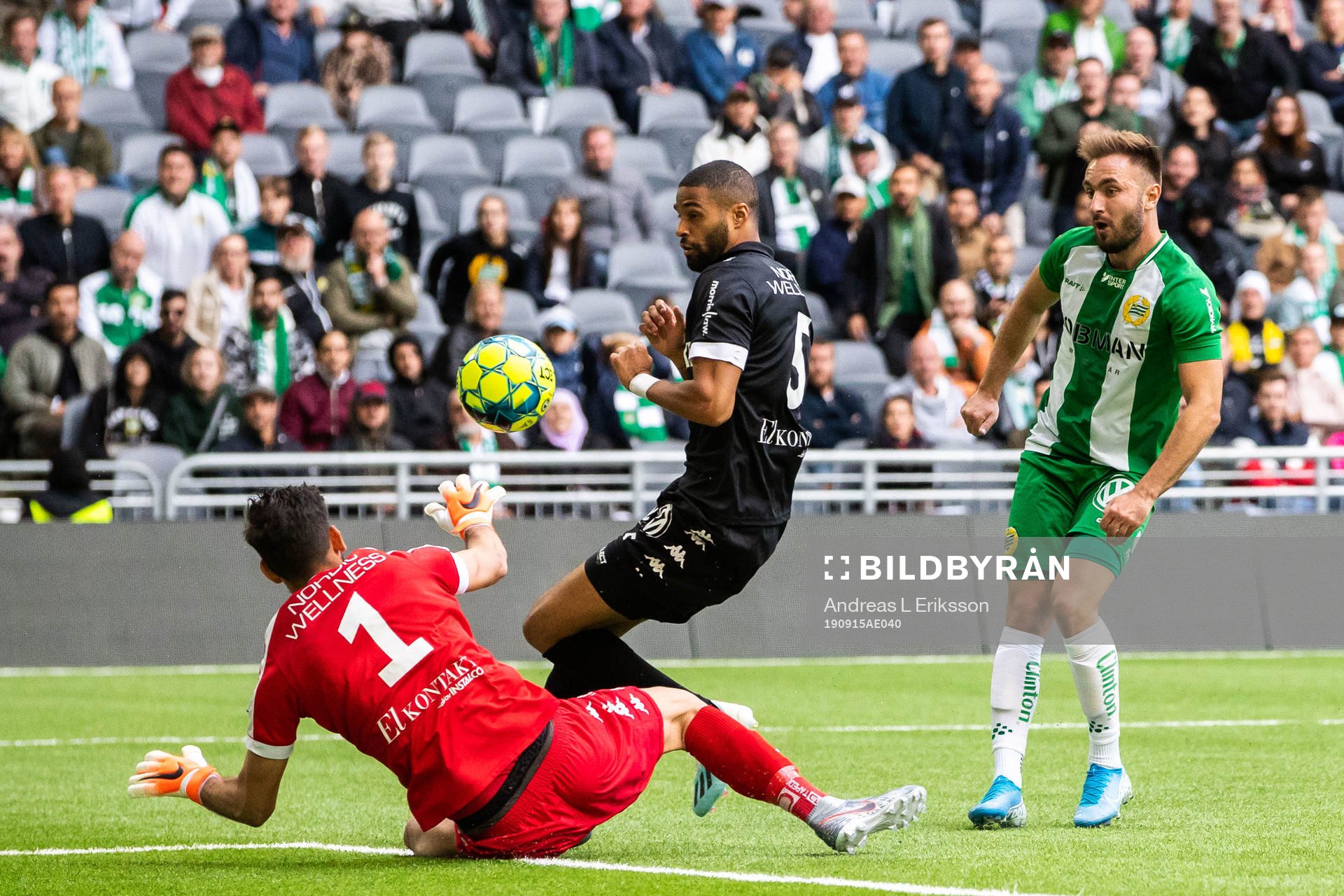 Hammarbys Muamer Tankovic gör 6-2 bakom IFK Göteborgs