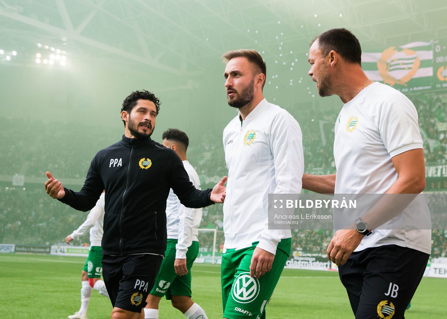 Hammarbys assisterande tränare Pablo Pinones-Arce, Muamer