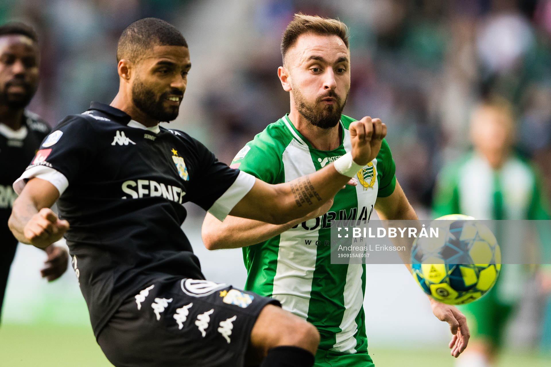 IFK Göteborgs Kristopher Da Graca och Hammarbys Muamer