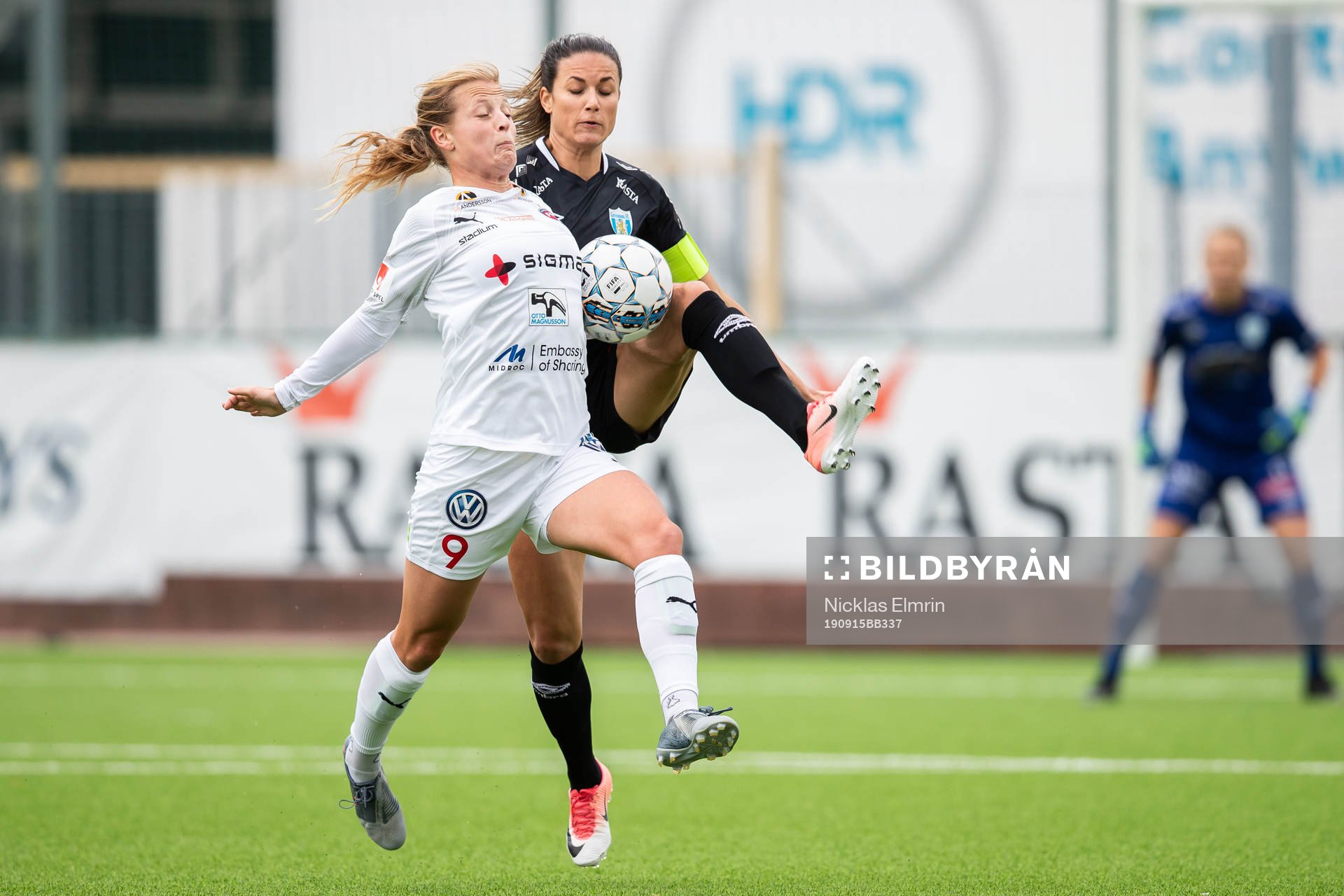 Rosengårds Anna Anvegård och Göteborgs Beata Kollmats