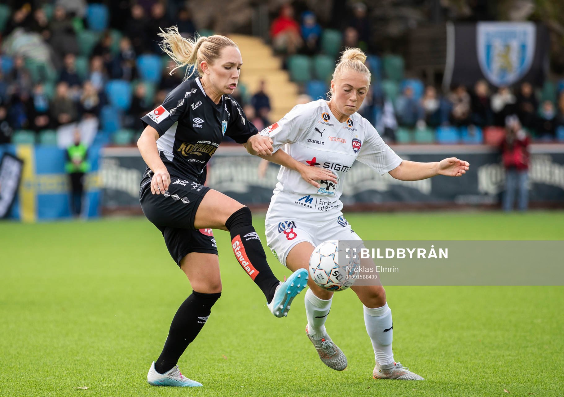 Rosengårds Hanna Bennison och Göteborgs Elin Rubensson
