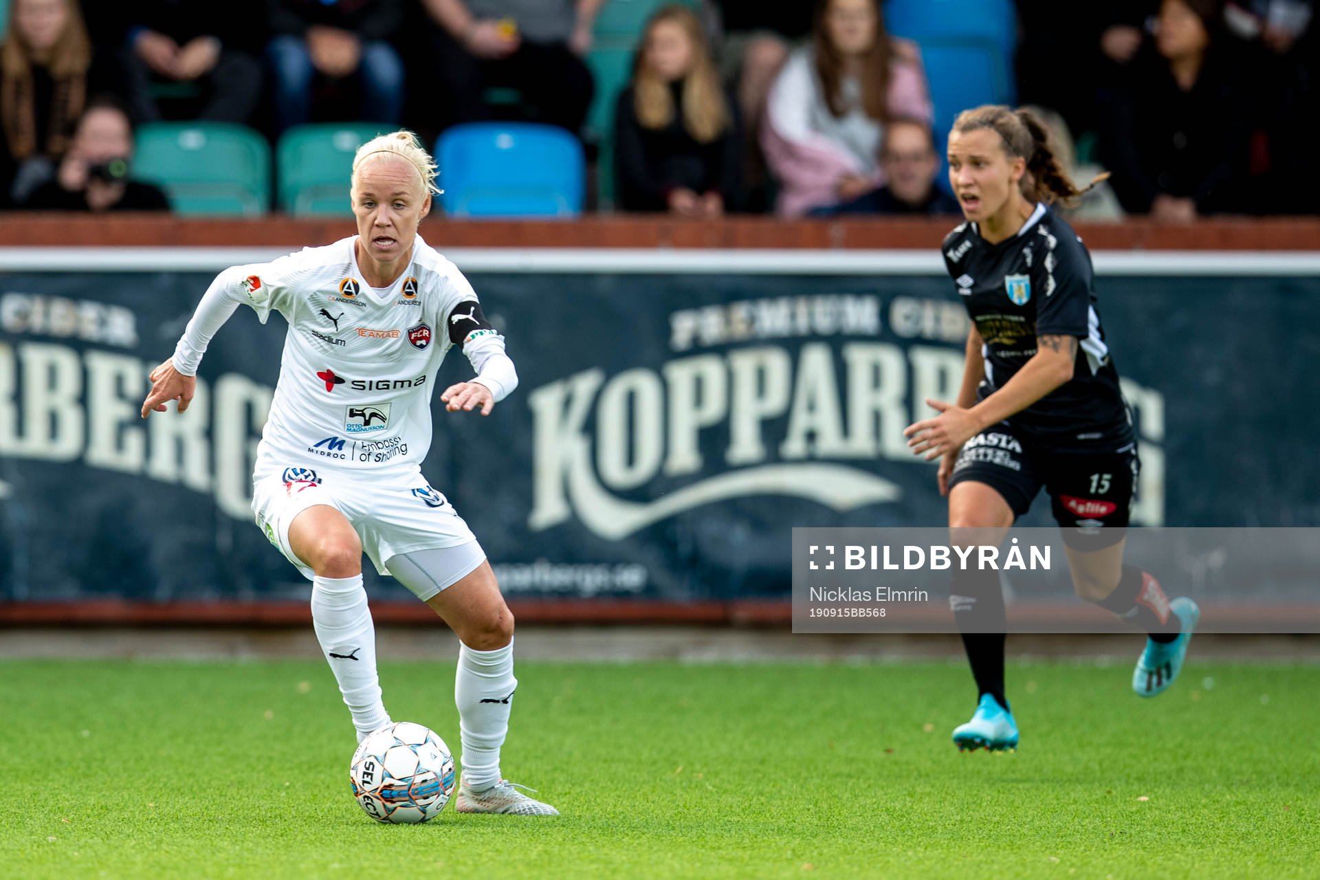 Rosengårds Caroline Seger mot Göteborgs Julia Zigiotti