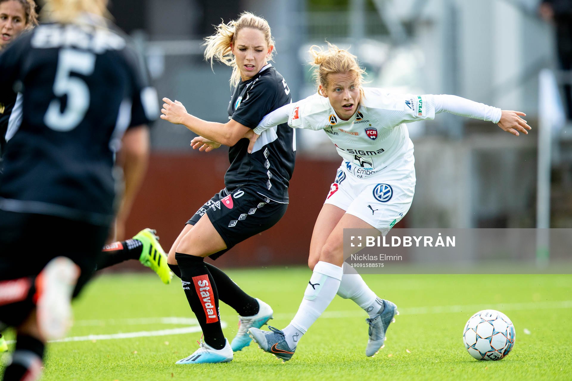 Rosengårds Anna Anvegård mot Göteborgs Elin Rubensson