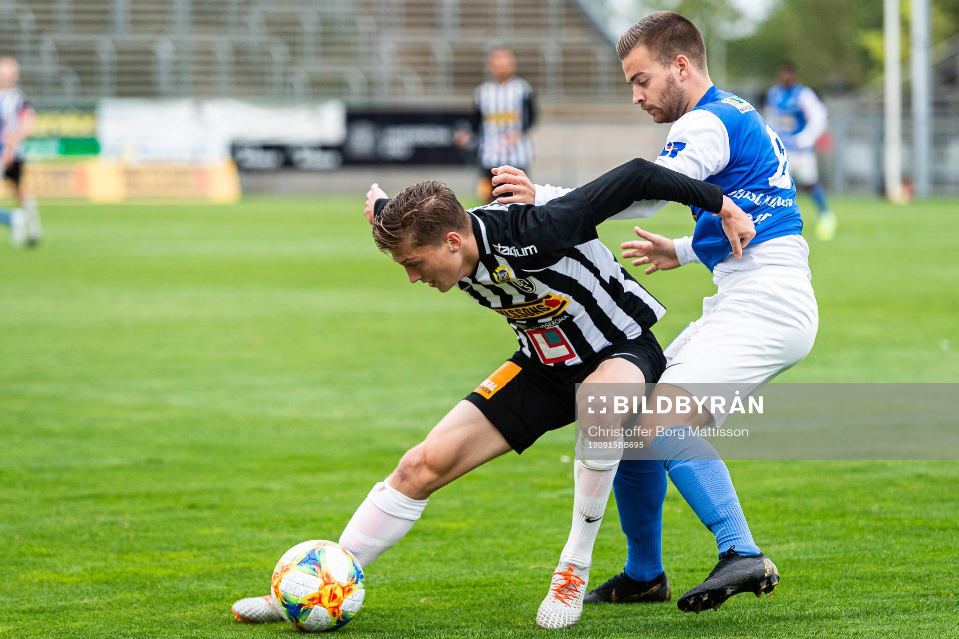 Landskronas Kevin Jensen och Oddevolds Oscar Iglicar