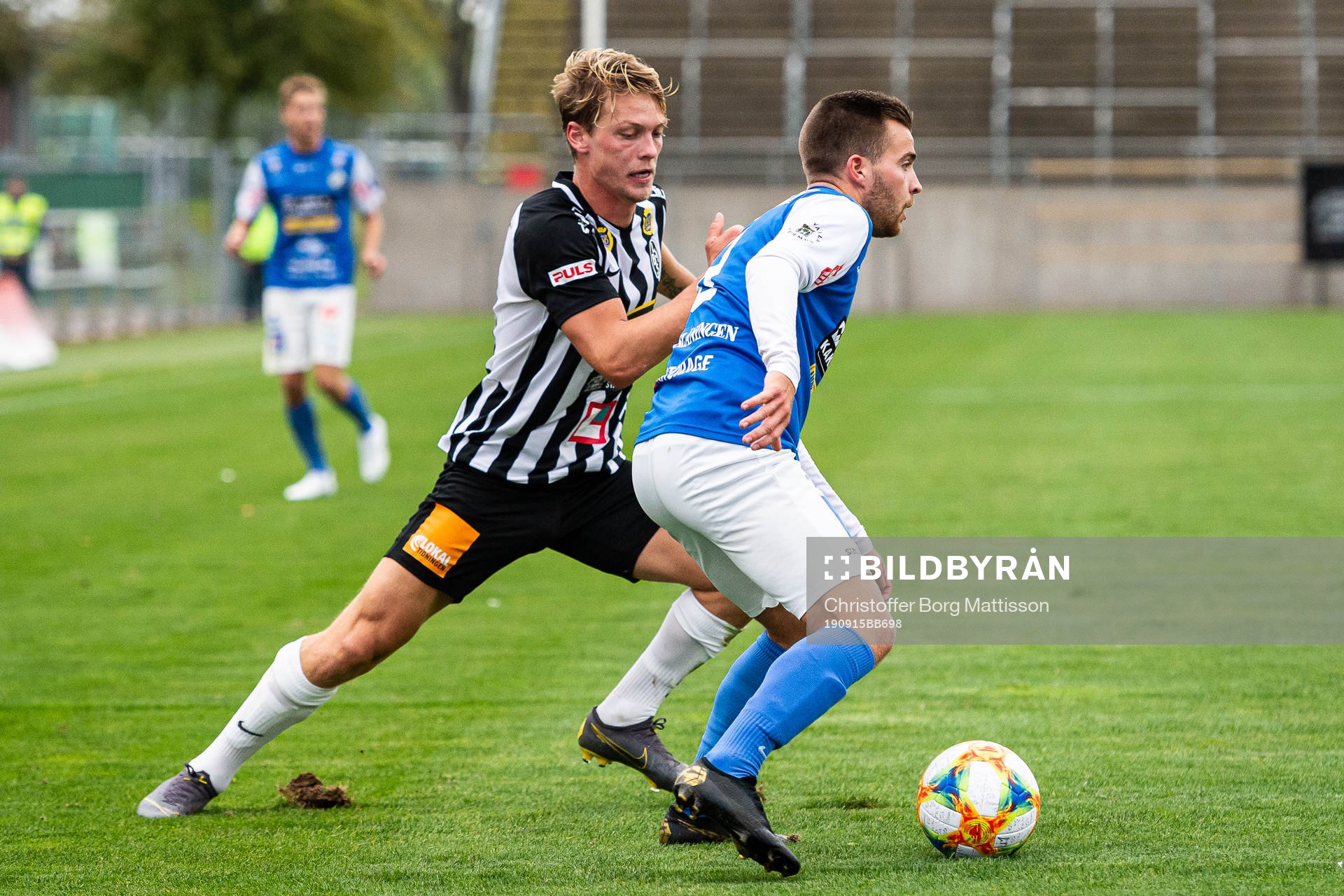 Landskronas Robin Hofsö och Oddevolds Oscar Iglicar