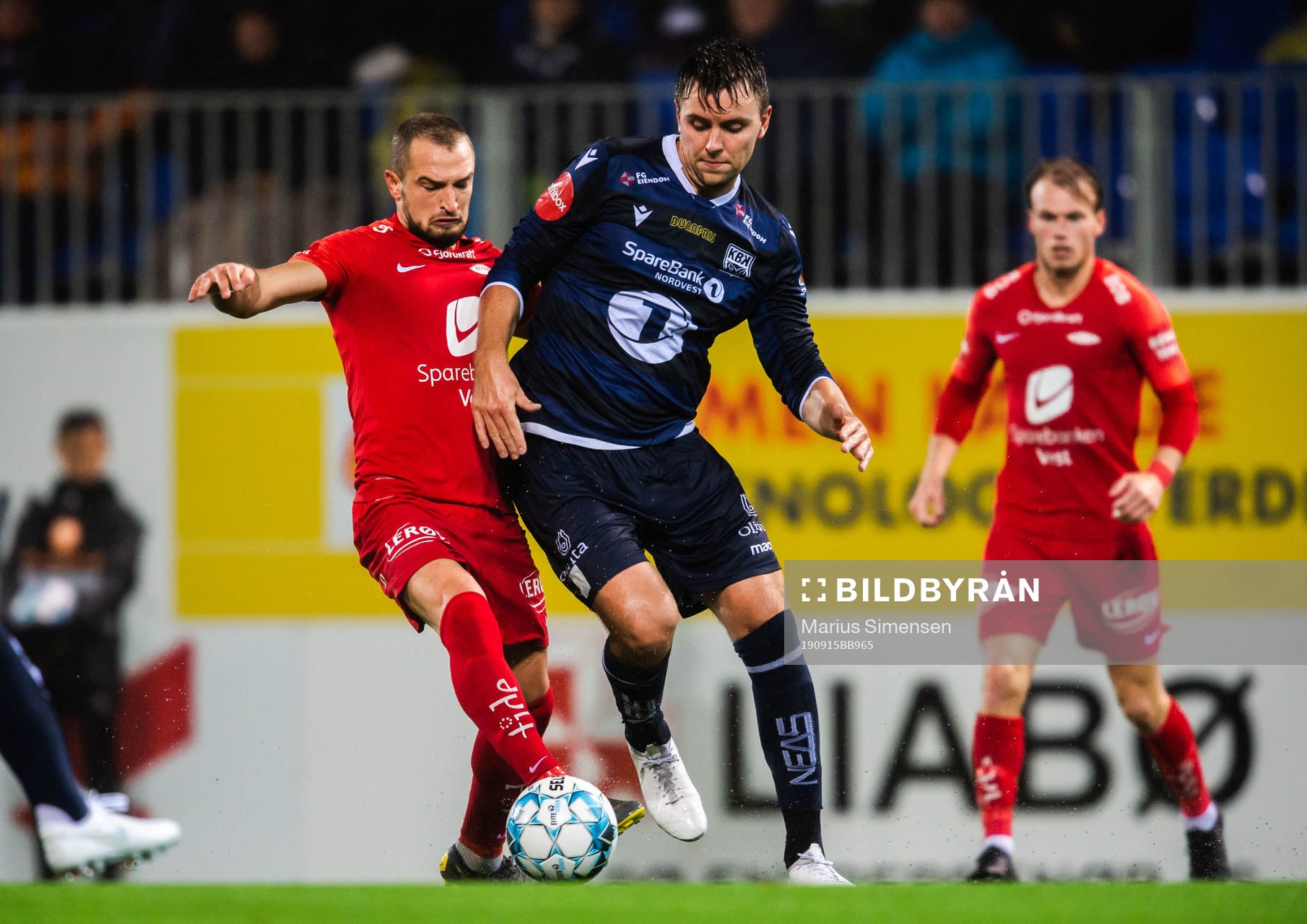 Petter Dahle Strand of Brann and Andreas Hopmark of