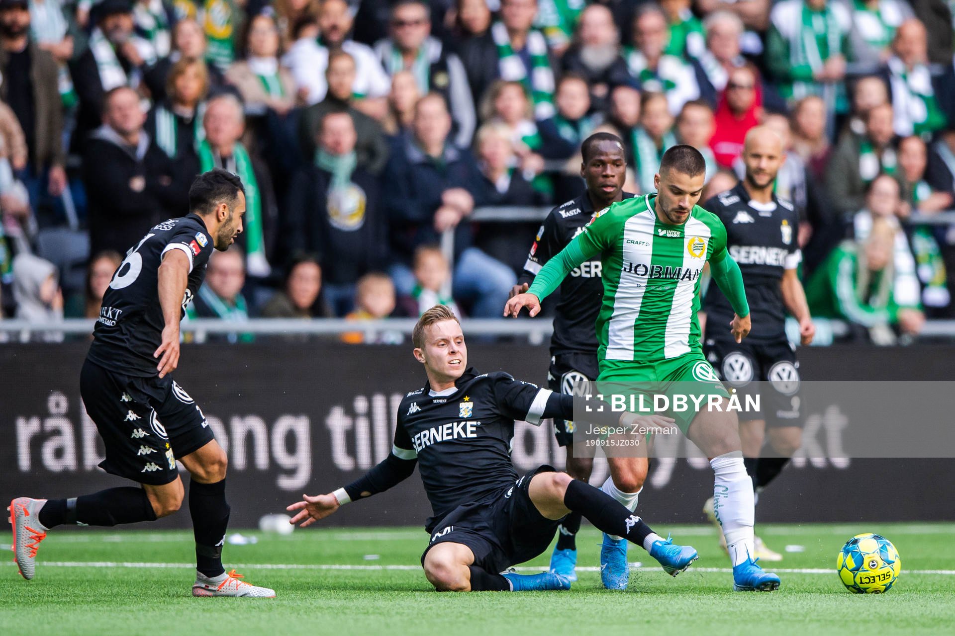 IFK Göteborgs Victor Wernersson och Hammarbys Vladimir