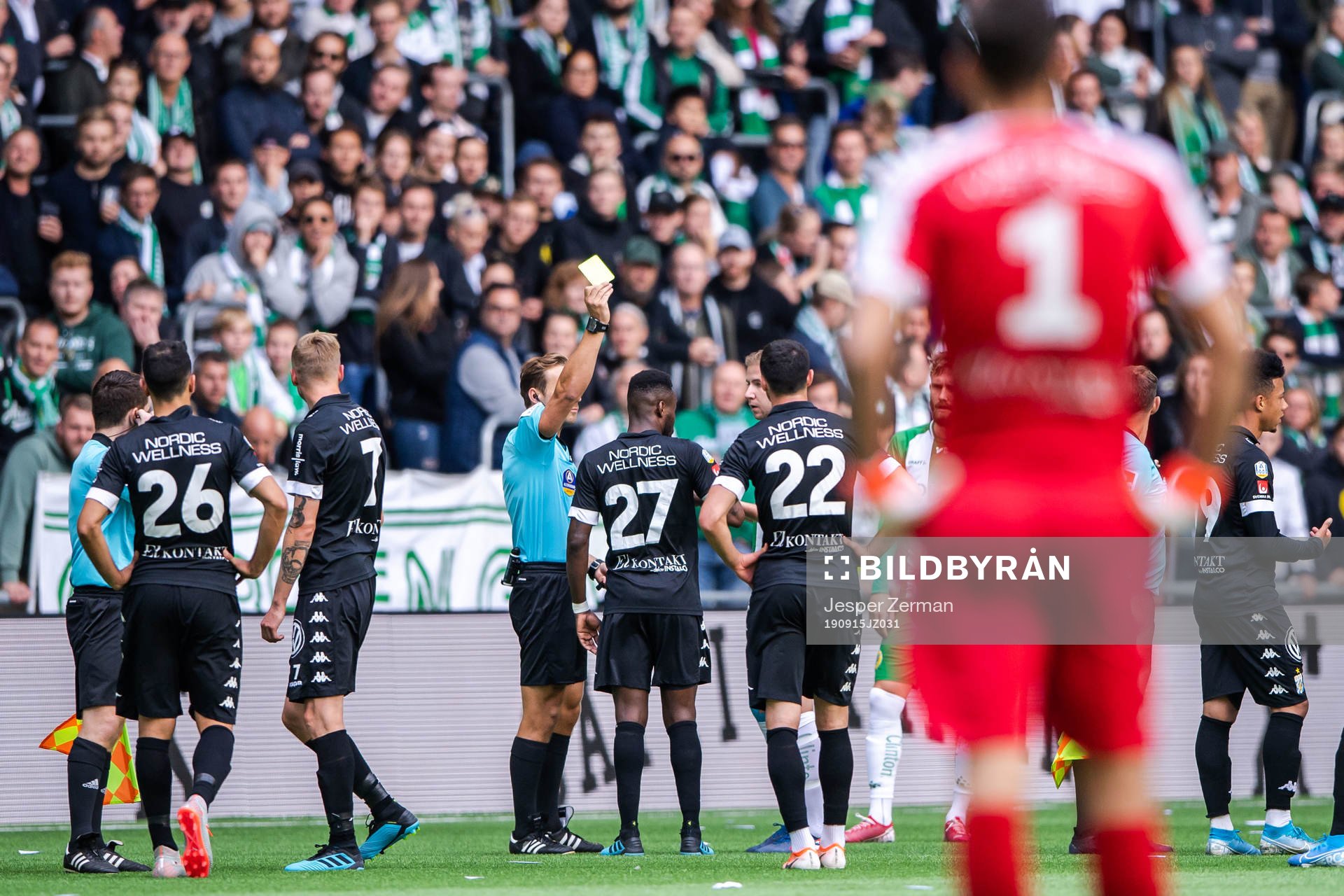 IFK Göteborgs Nzuzi Toko och Hammarbys Darijan Bojanic