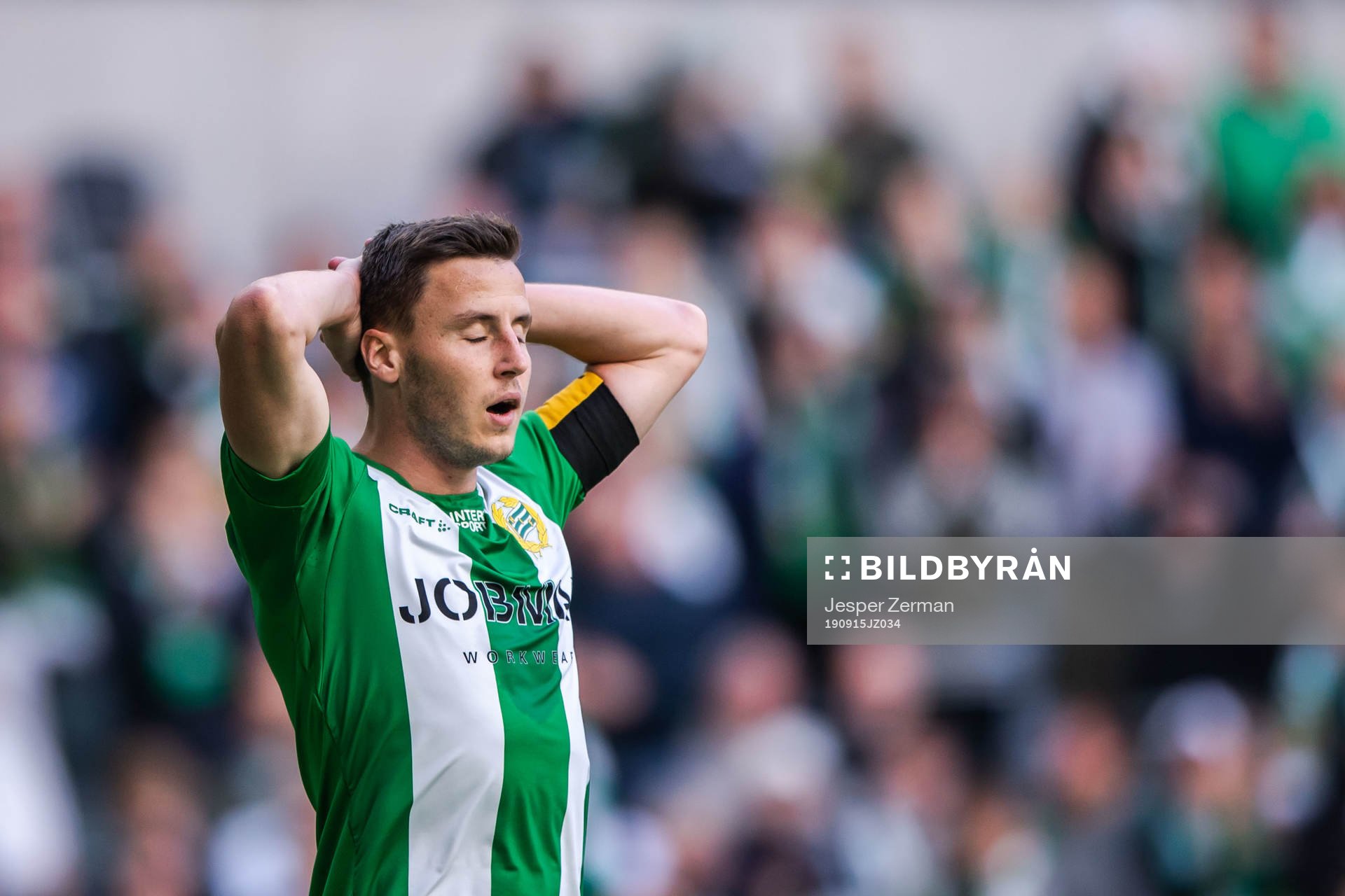Hammarbys Jeppe Andersen deppar