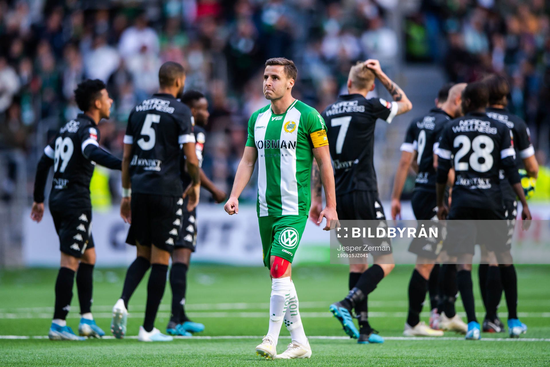 Hammarbys Jeppe Andersen deppar