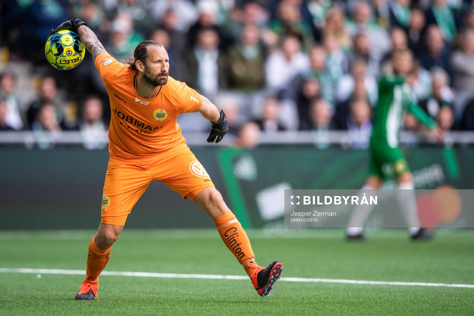 Hammarbys målvakt Johan Wiland