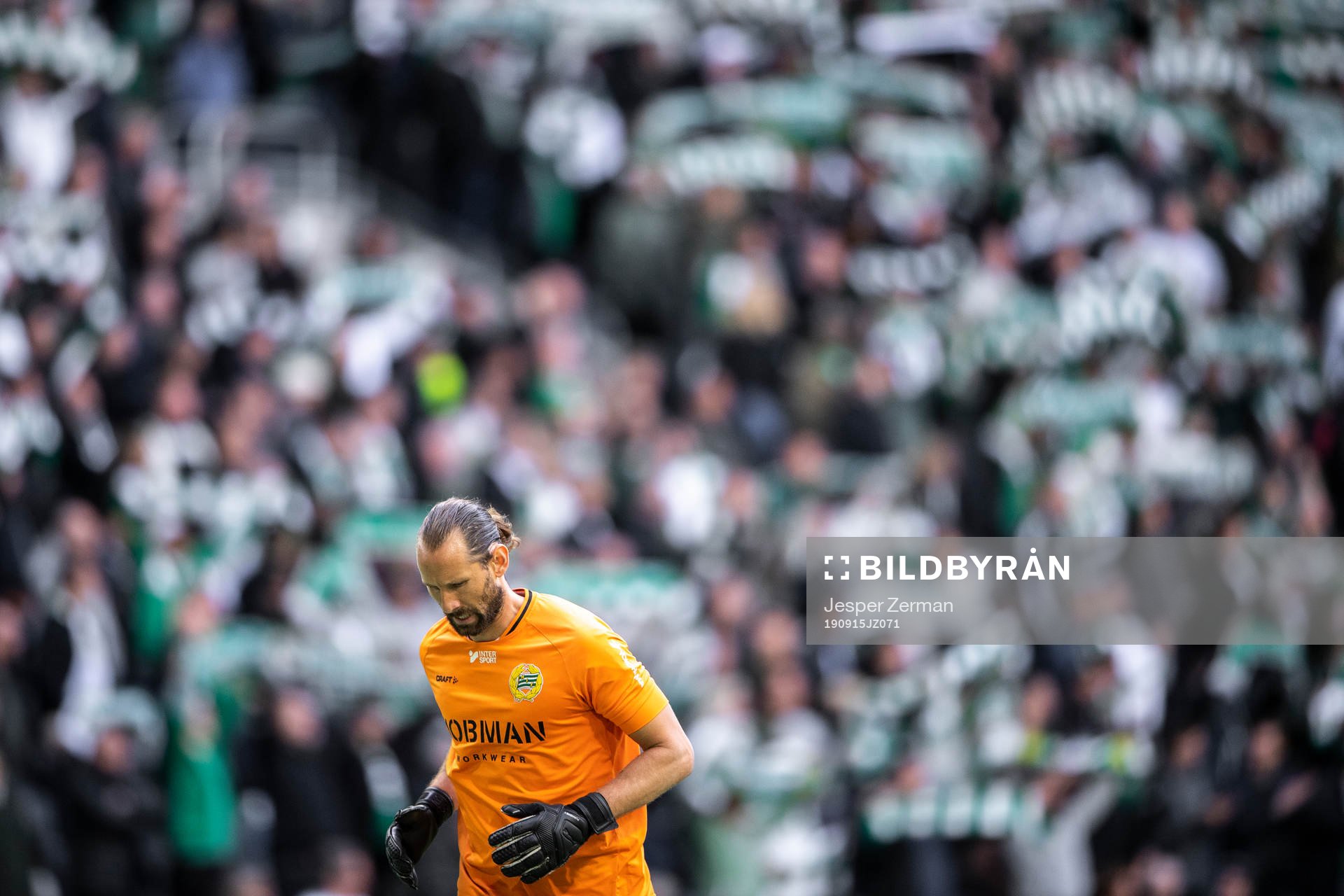 Hammarbys målvakt Johan Wiland