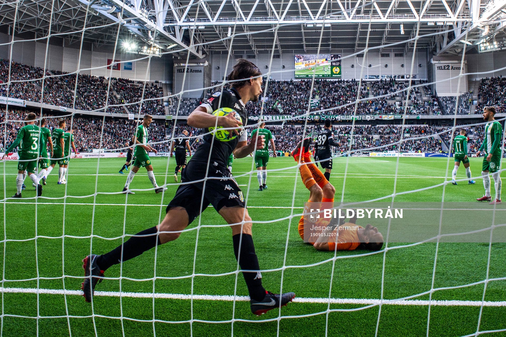 IFK Göteborgs Lasse Vibe jublar