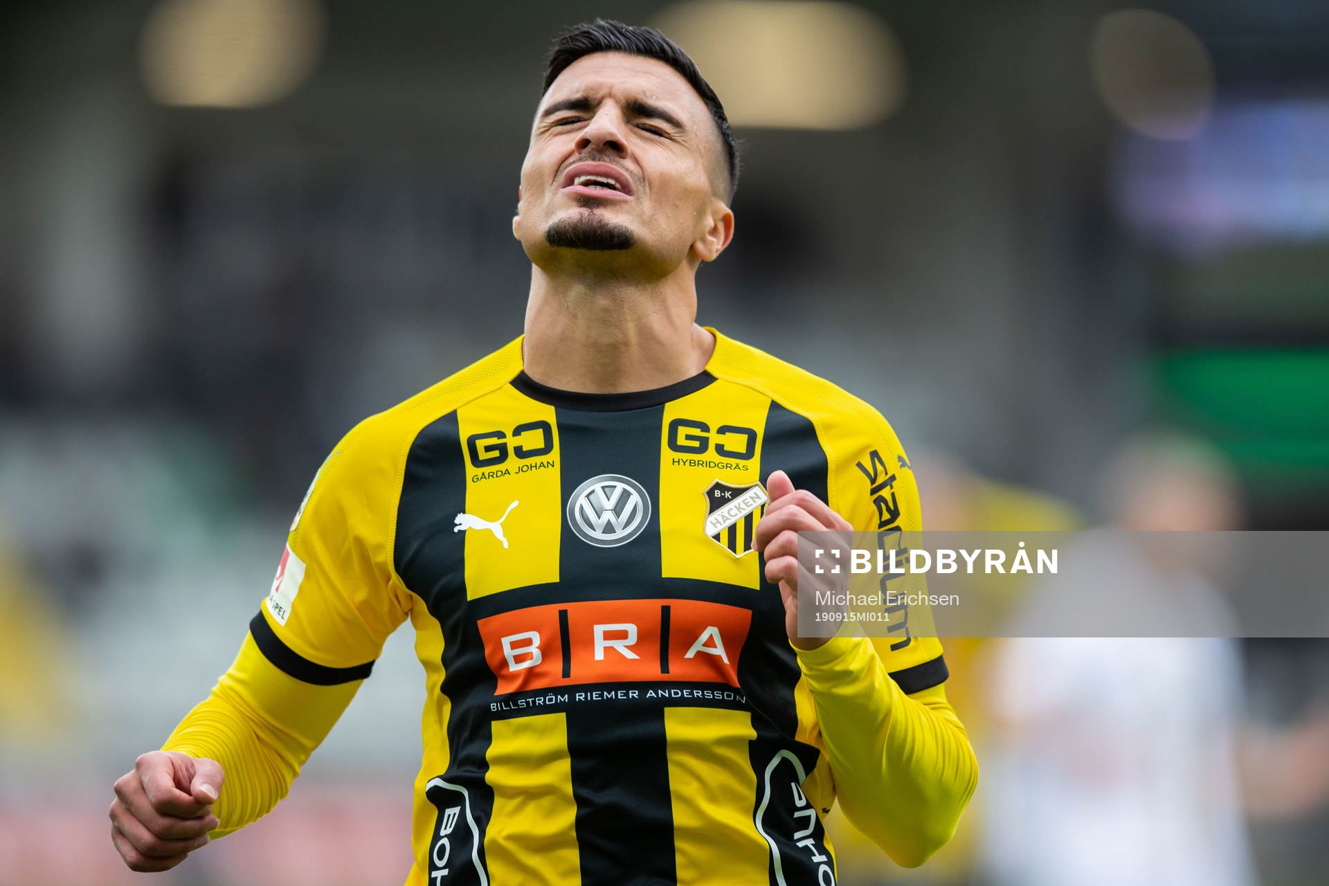 Häckens Ahmed Yasin reagerar